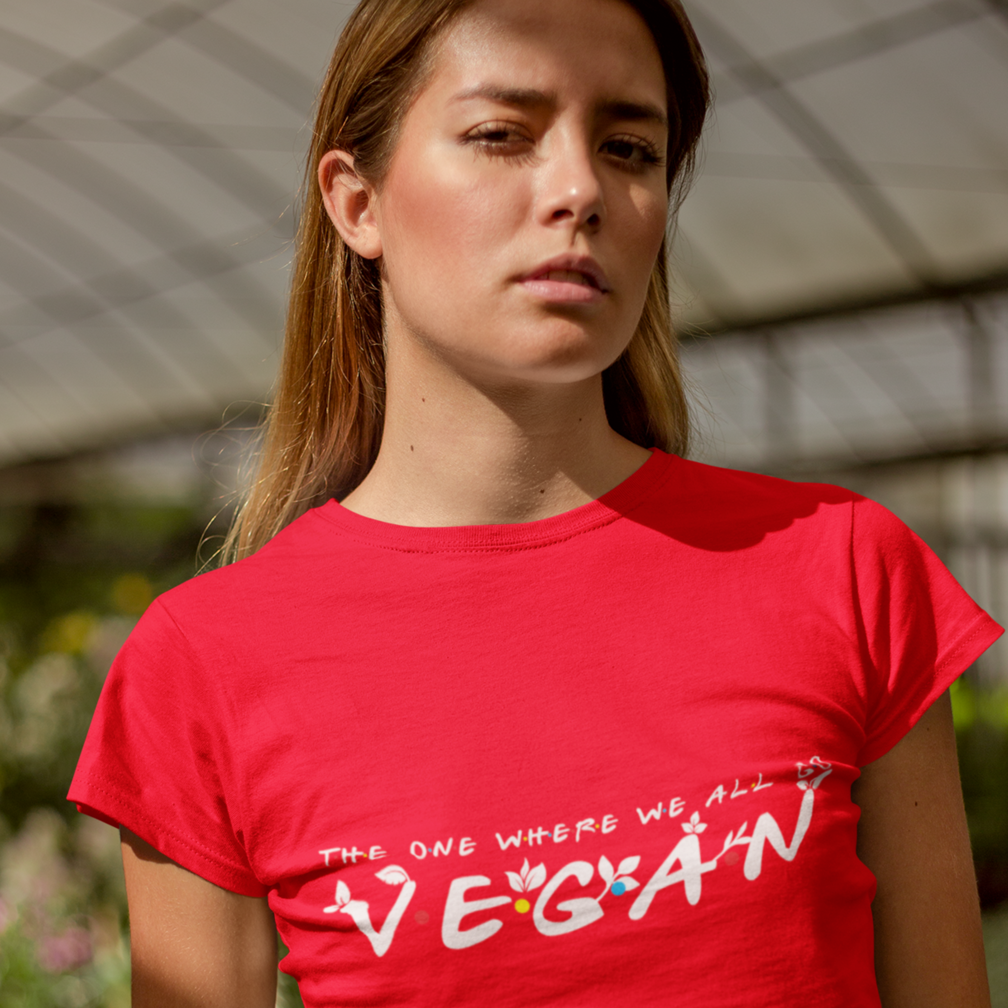 THE ONE WHERE WE ALL GO VEGAN UNISEX T-SHIRT