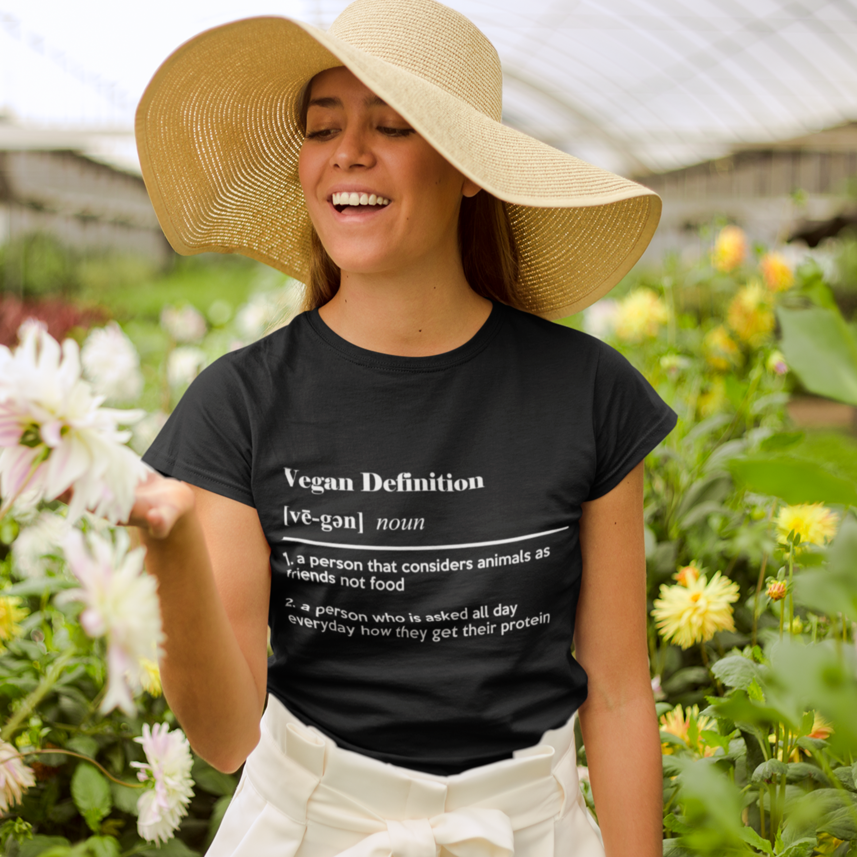 VEGAN DEFINITION UNISEX T-SHIRT