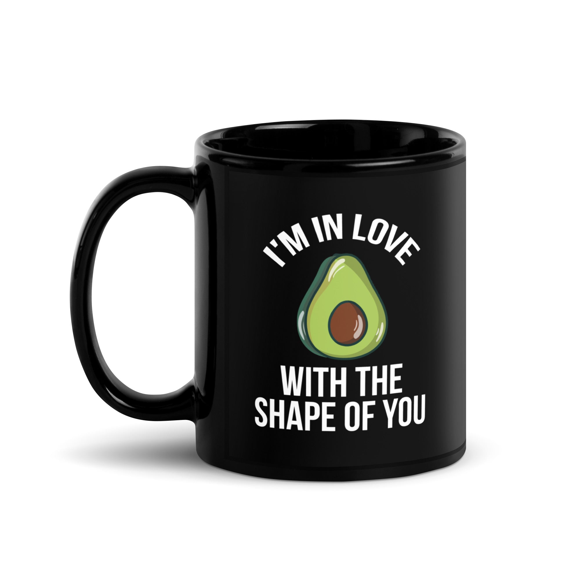 black vegan mug