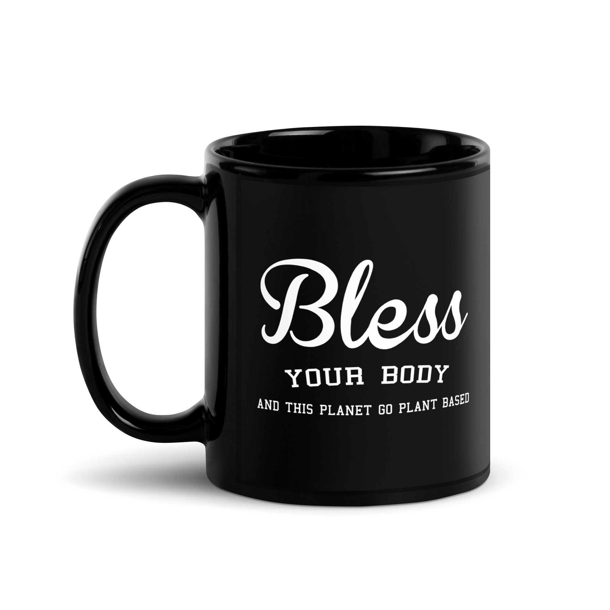 Black Glossy Mug