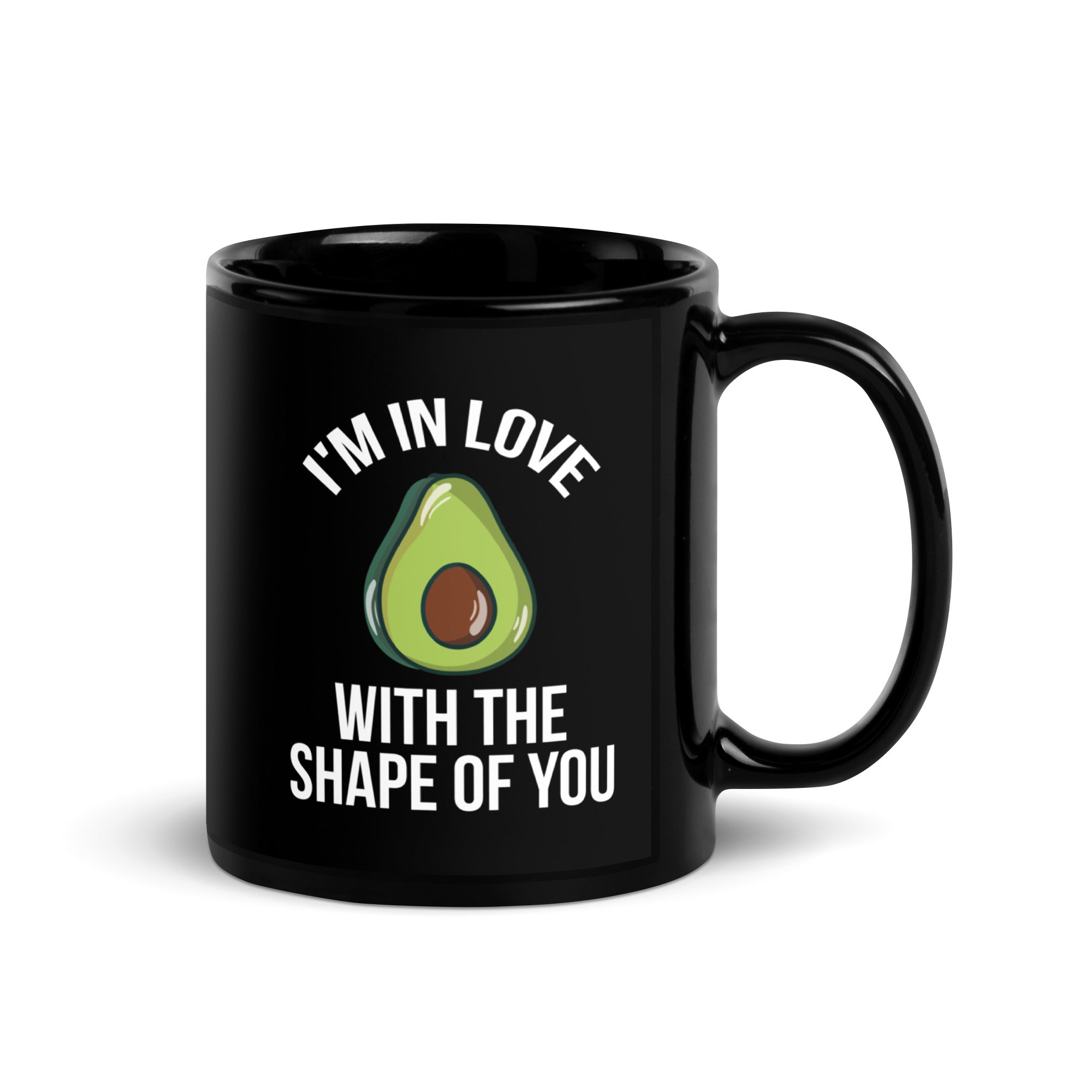 black vegan mug
