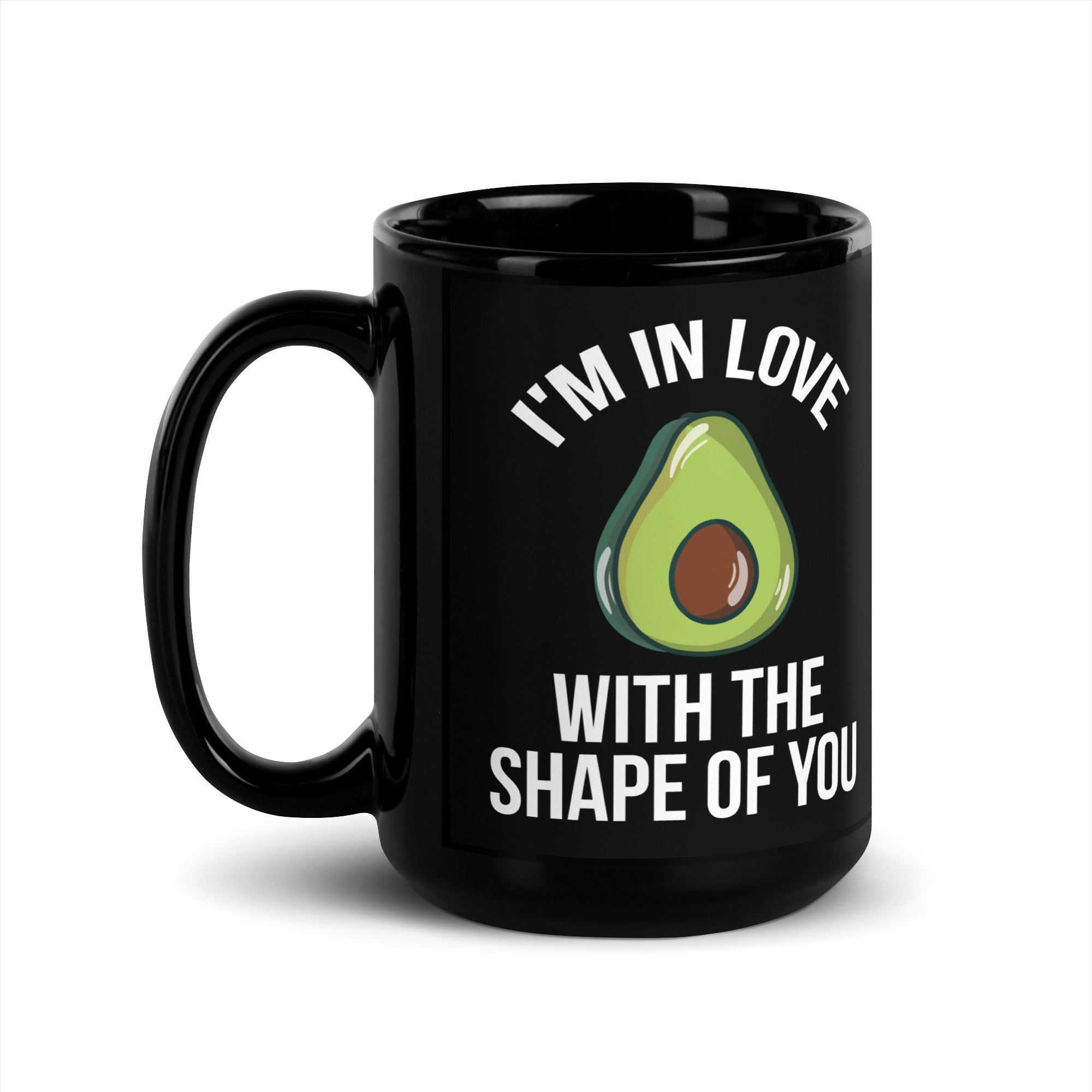 black vegan mug