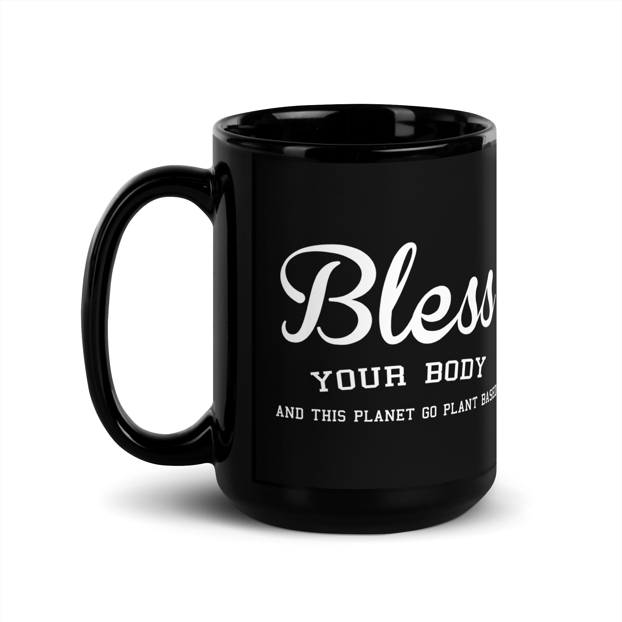 Black Glossy Mug