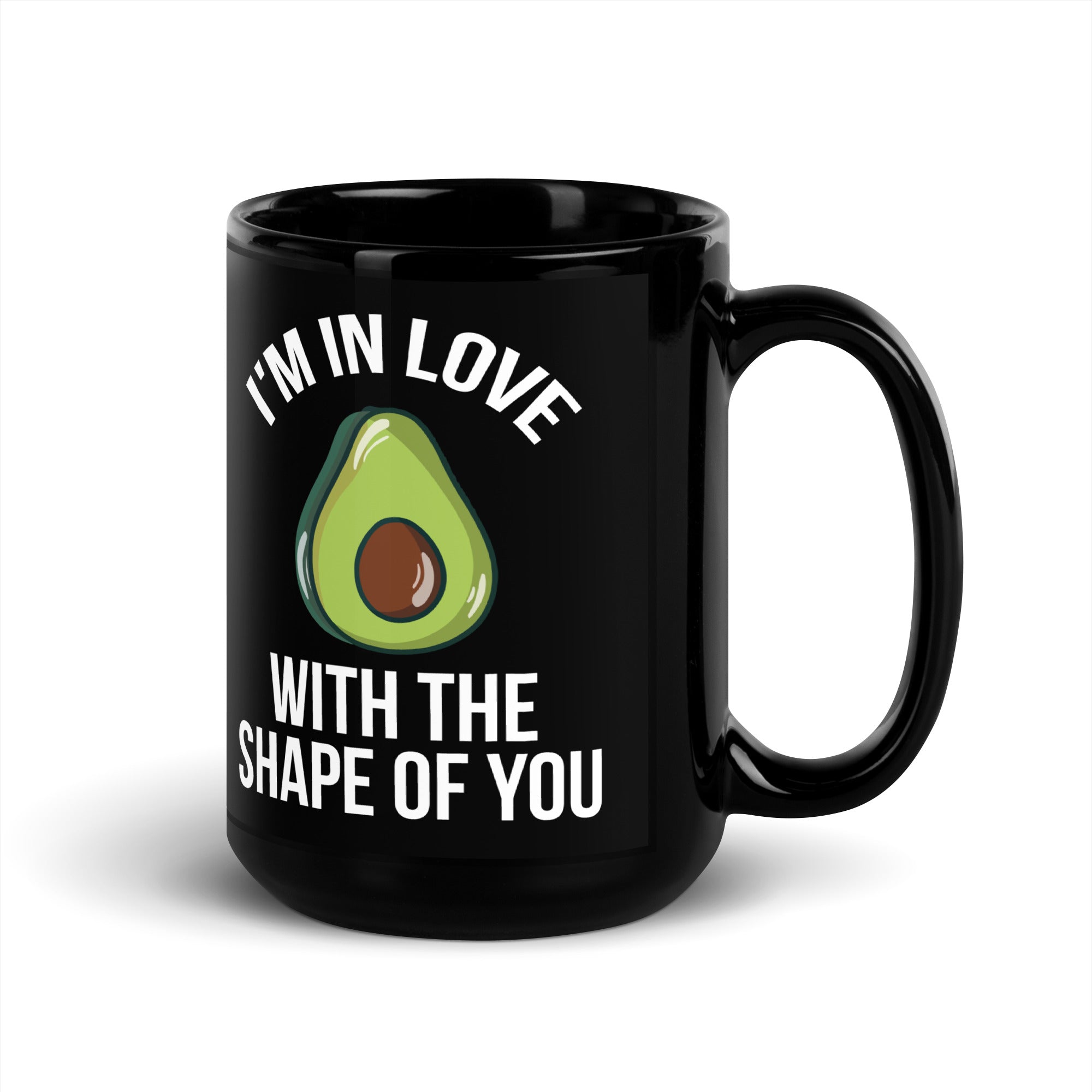 black vegan mug