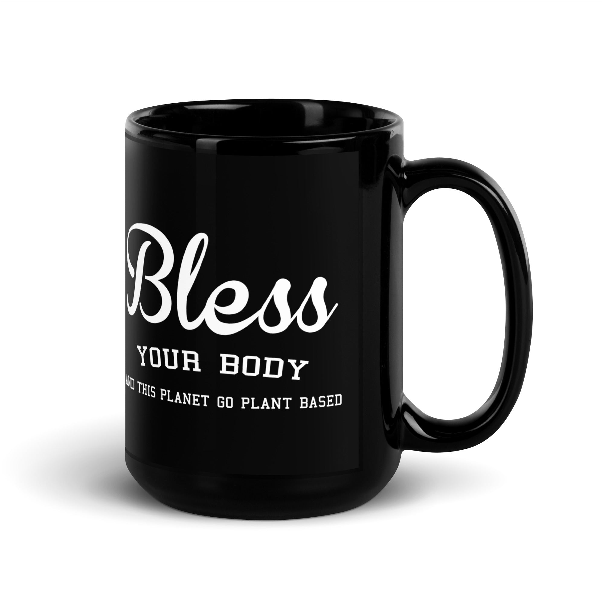 Black Glossy Mug
