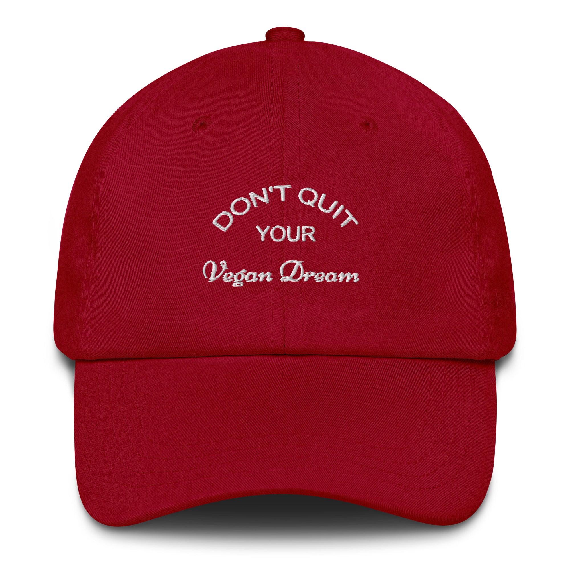 Vegan red caps