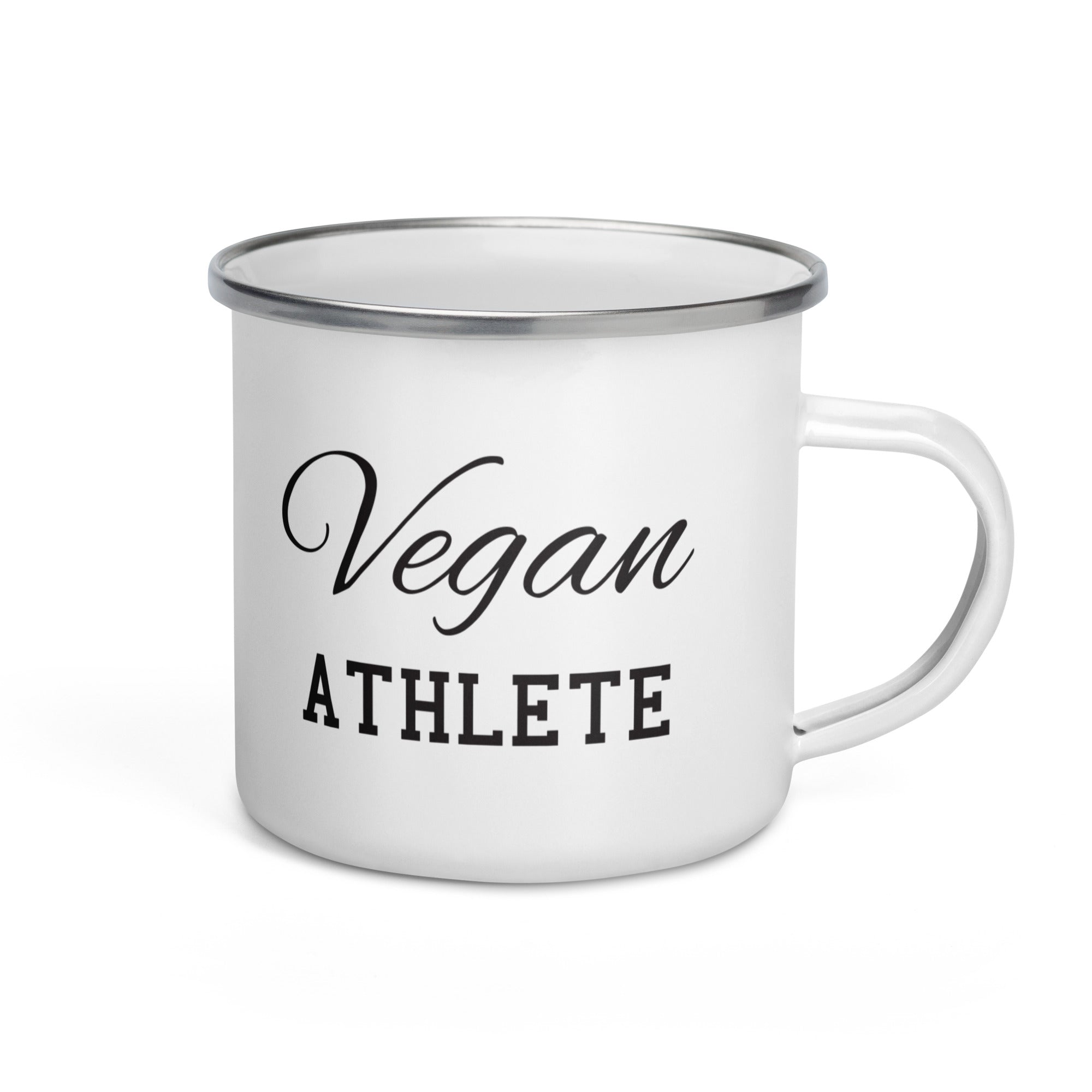 VEGAN ATHLETE Enamel Mug