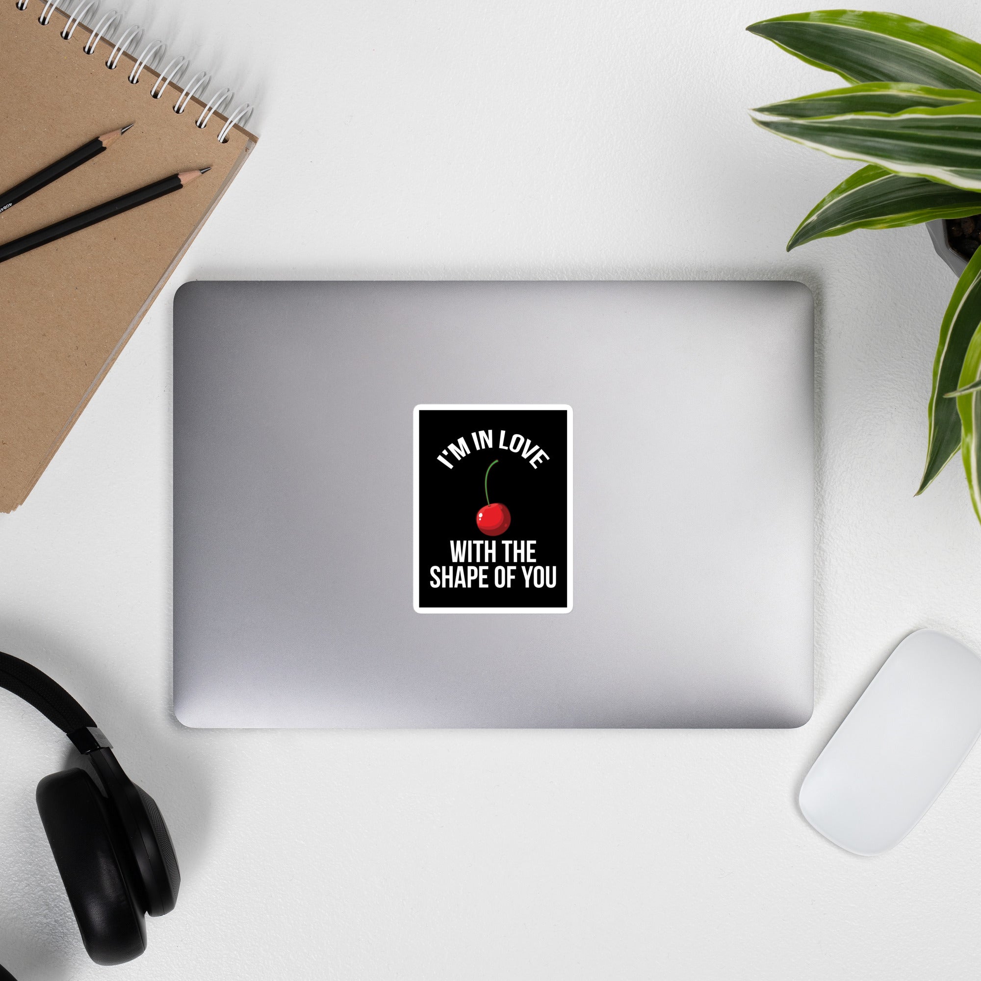 Shape Of You Cherry sticker