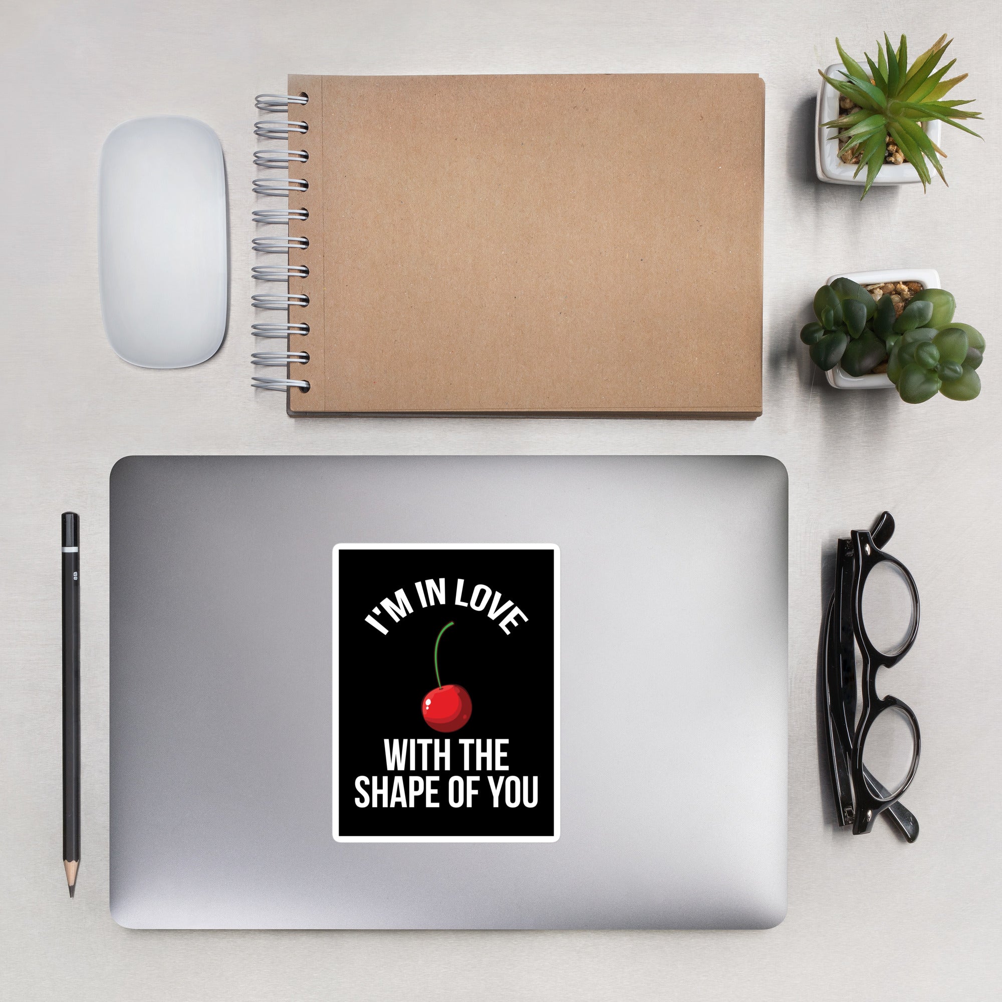 Shape Of You Cherry sticker