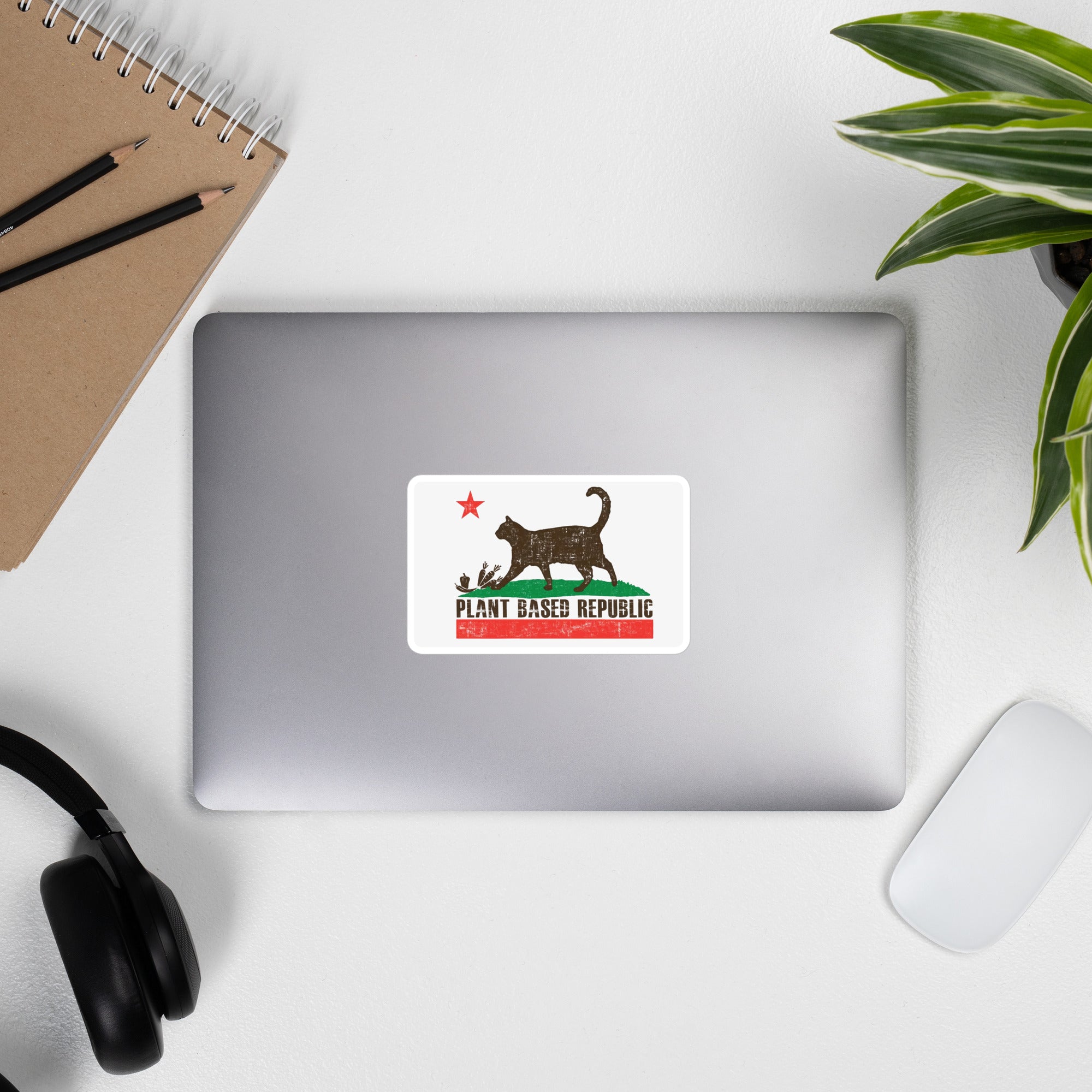 PLANT BASED REPUBLIC sticker