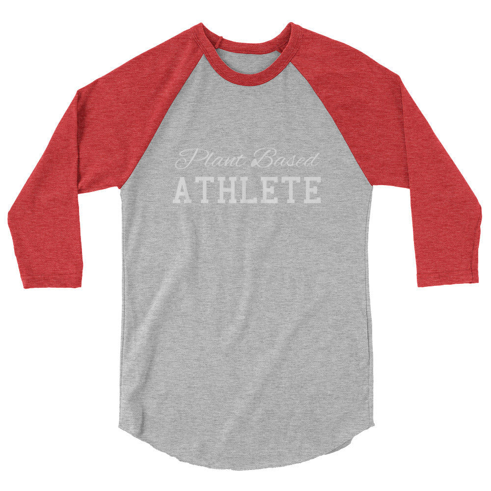 PLANT BASED ATHLETE raglan shirt