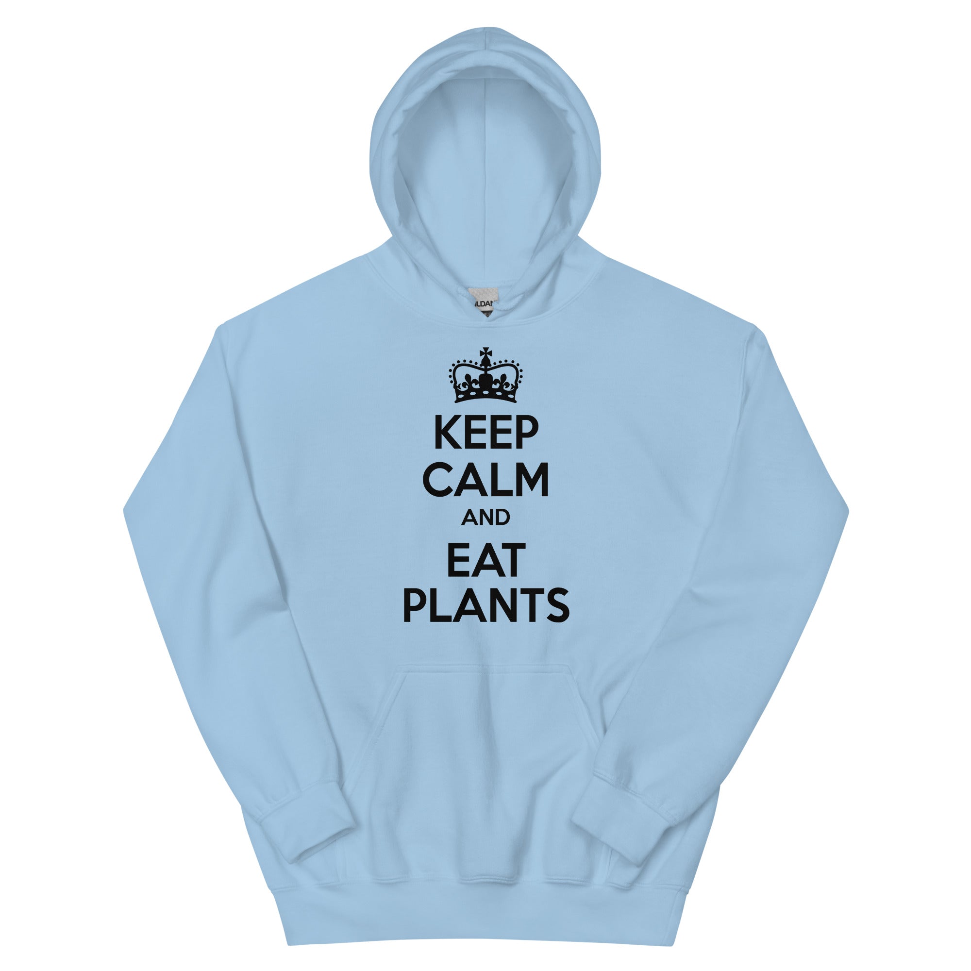 Keep Calm Eat Plants Hoodie