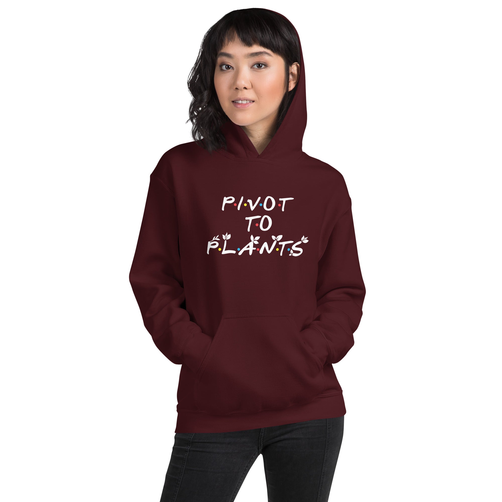 Pivot To Plants Unisex Hoodie