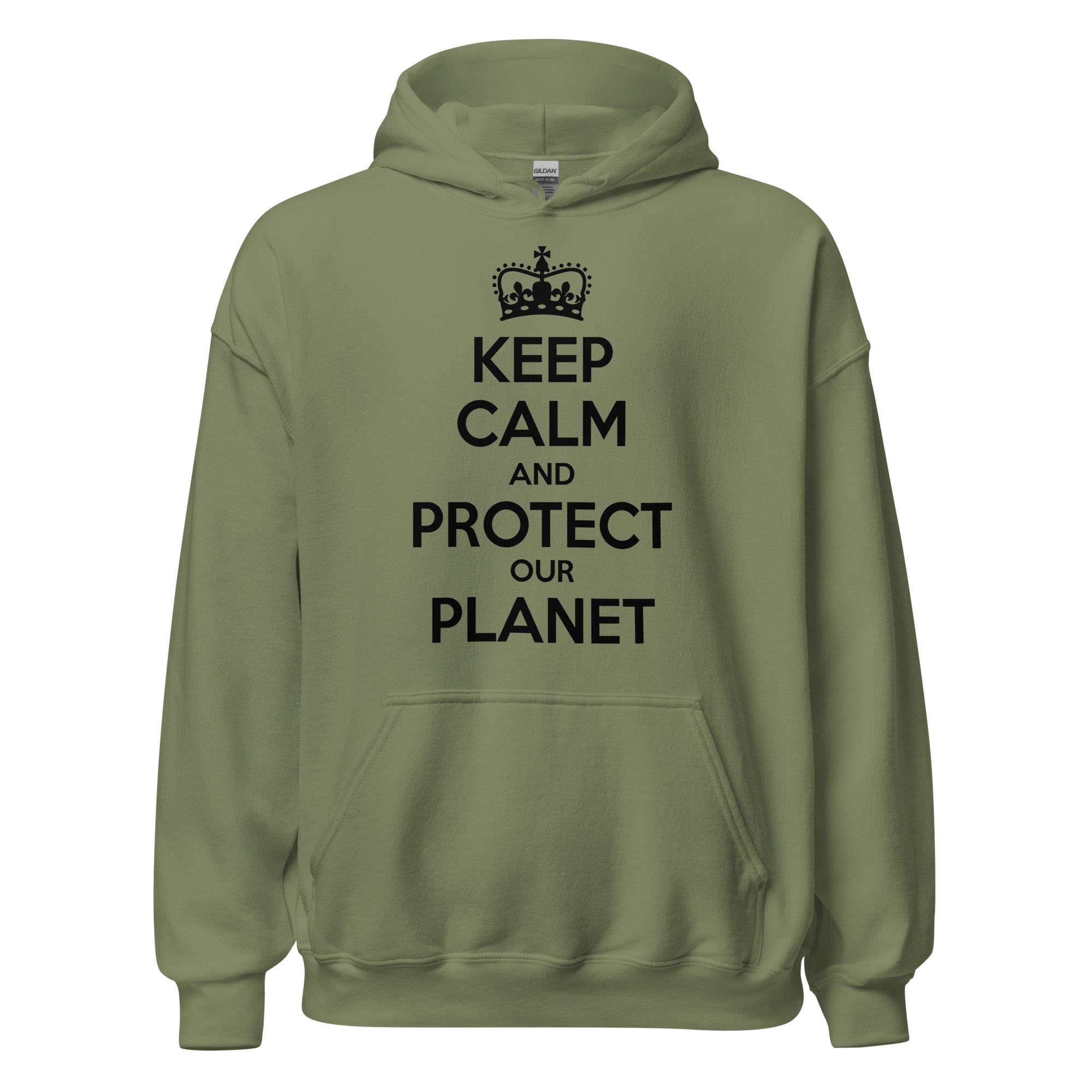 Keep Calm Protect Planet Unisex Hoodie