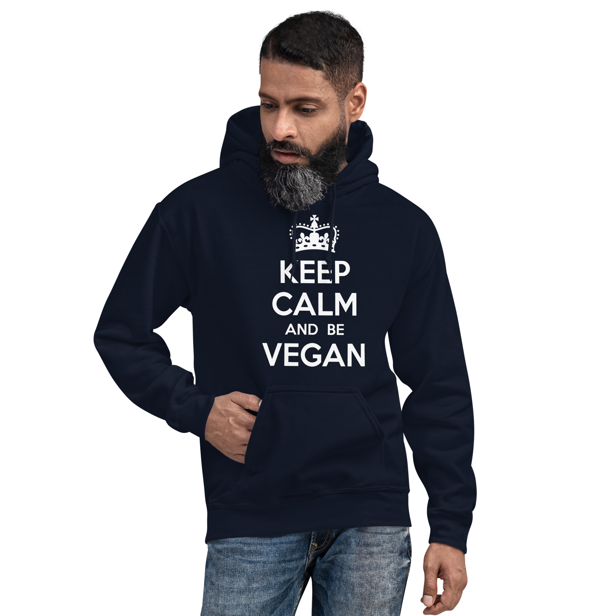KEEP CALM BE VEGAN Hoodie