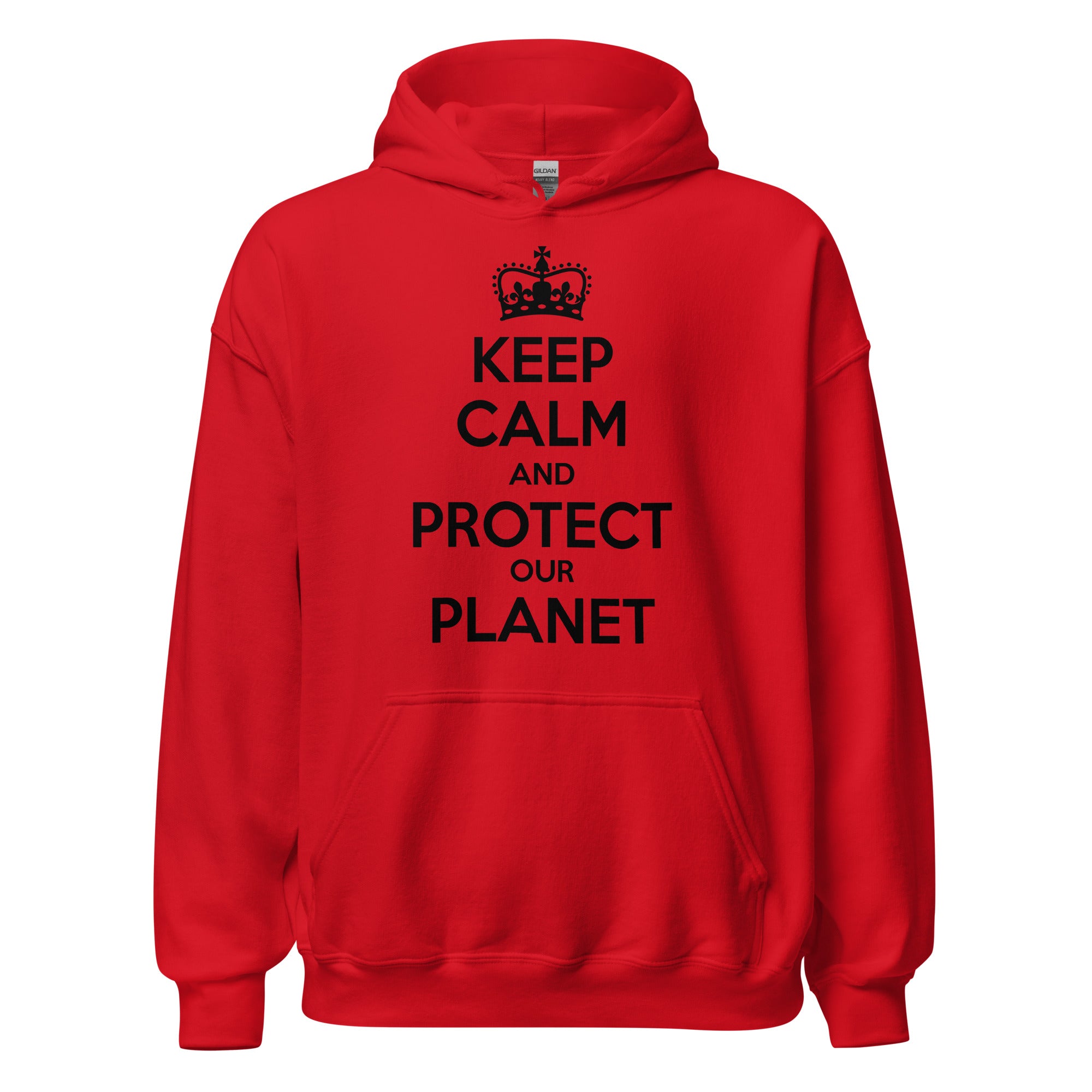 Keep Calm Protect Planet Unisex Hoodie