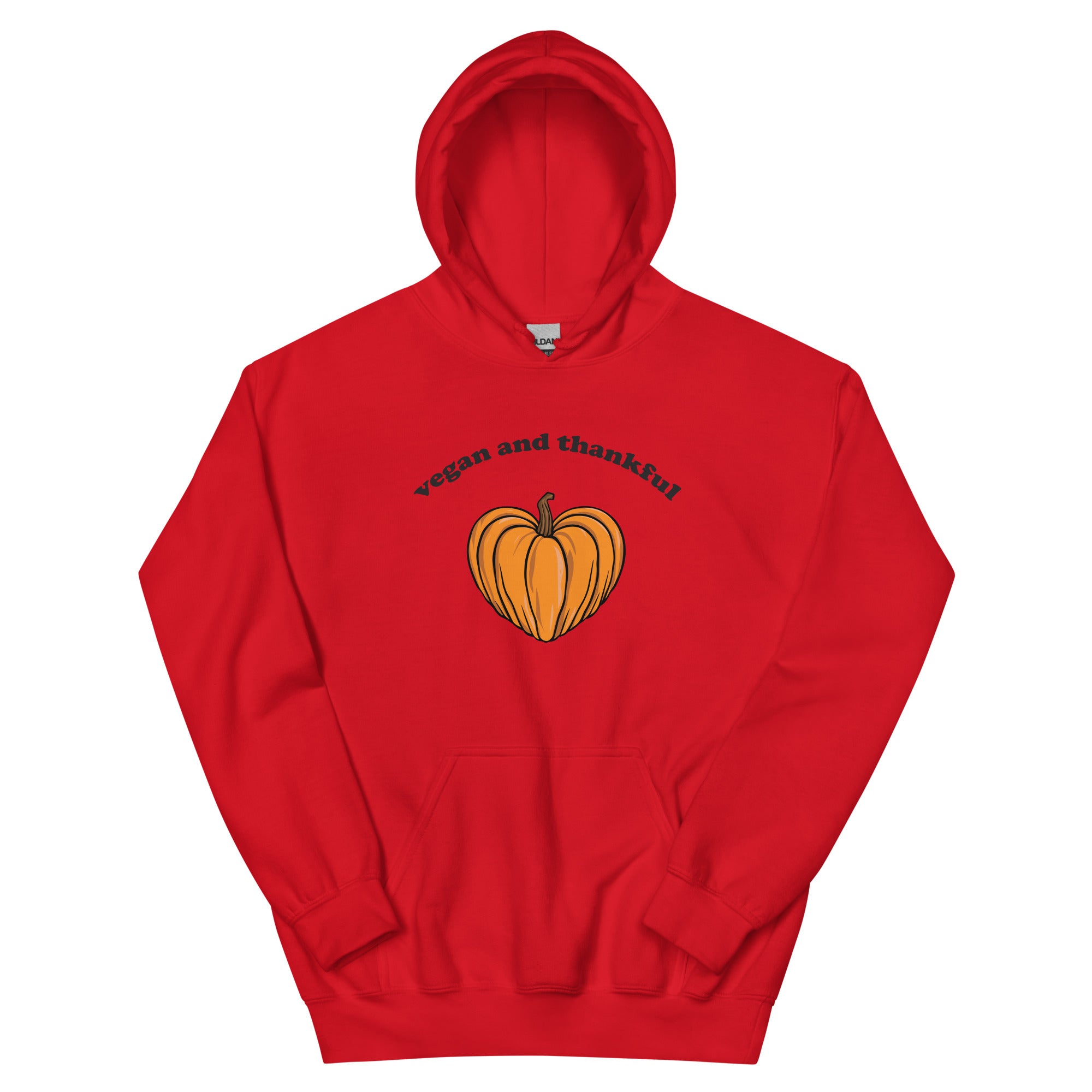 VEGAN AND THANKFUL Unisex Hoodie