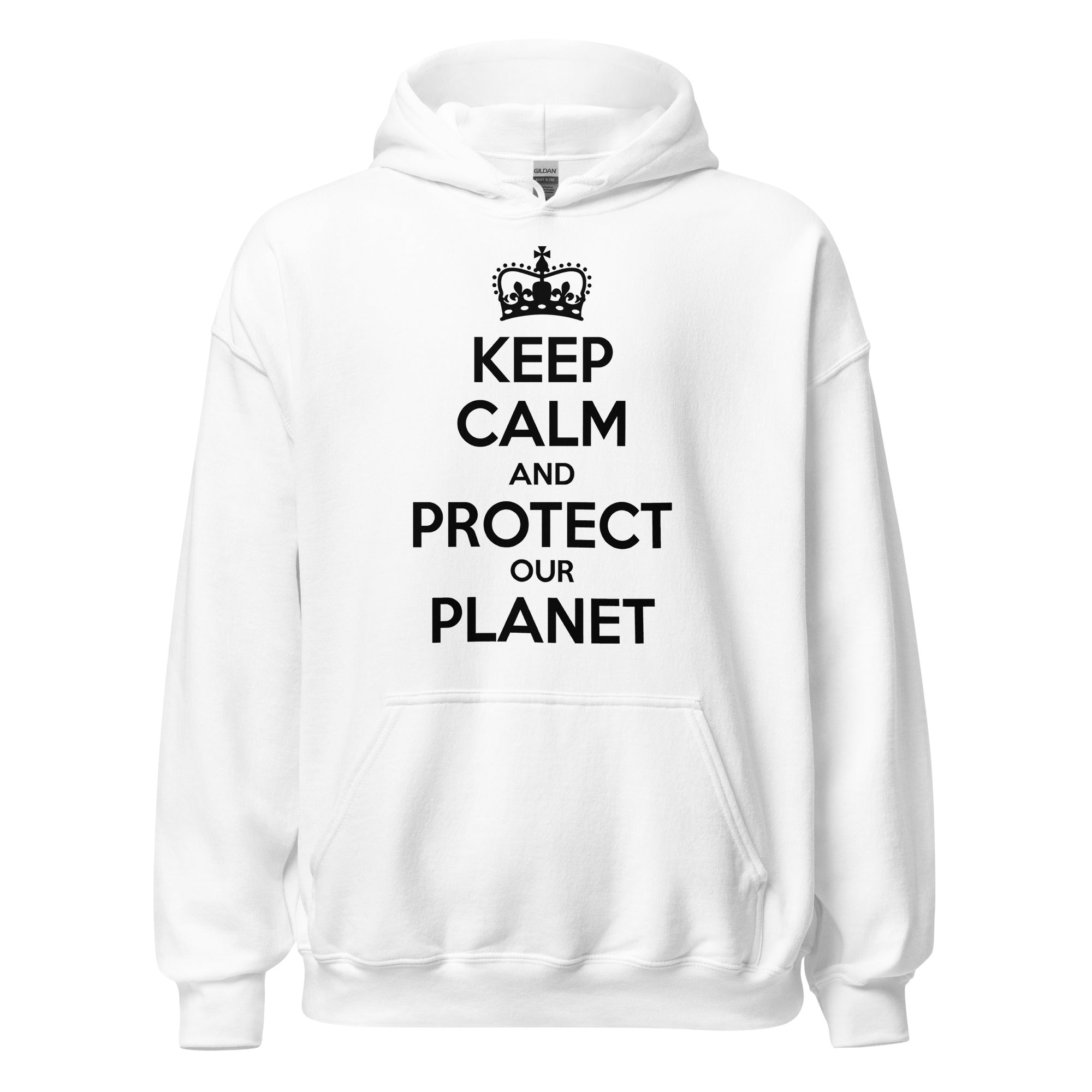 Keep Calm Protect Planet Unisex Hoodie