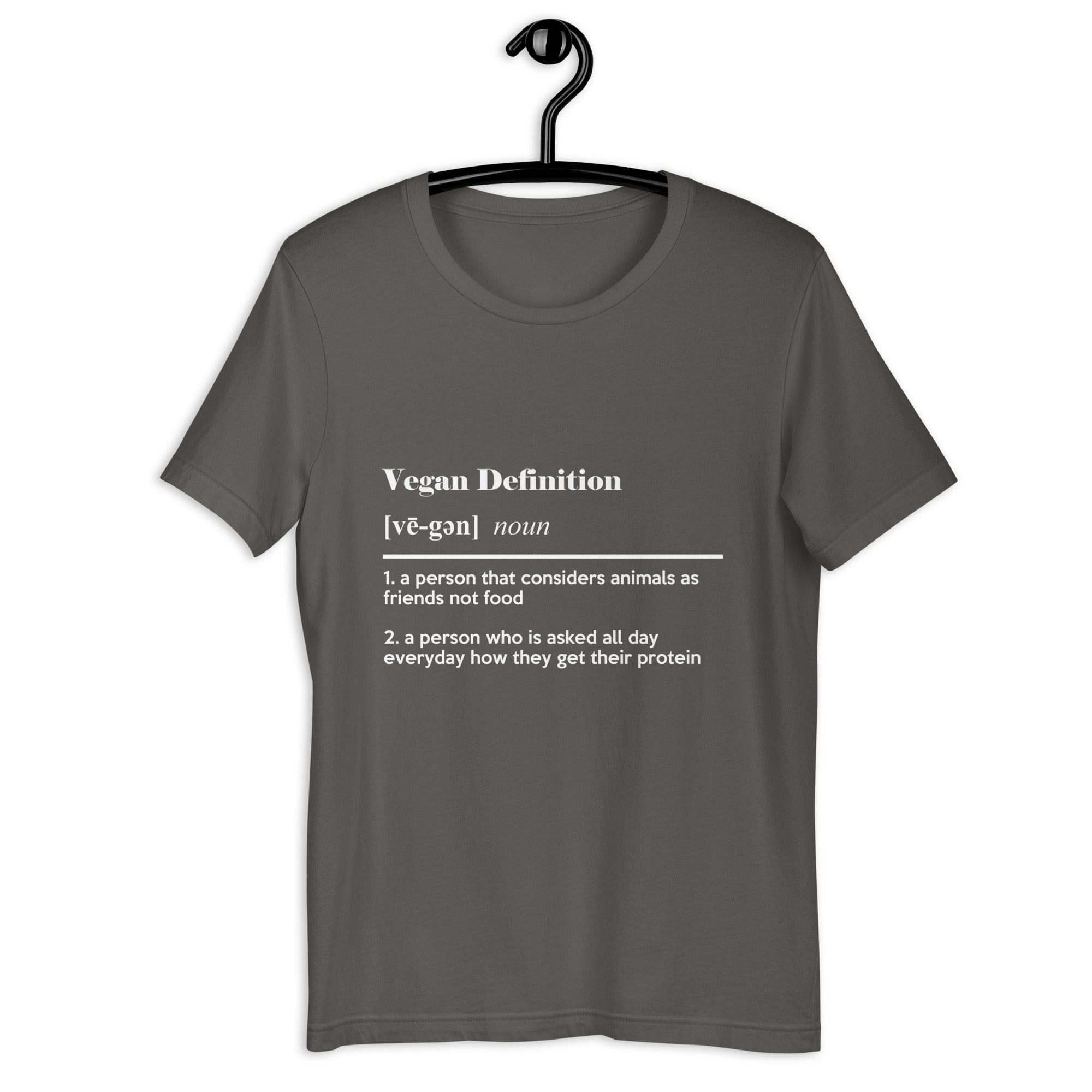 VEGAN DEFINITION UNISEX T-SHIRT