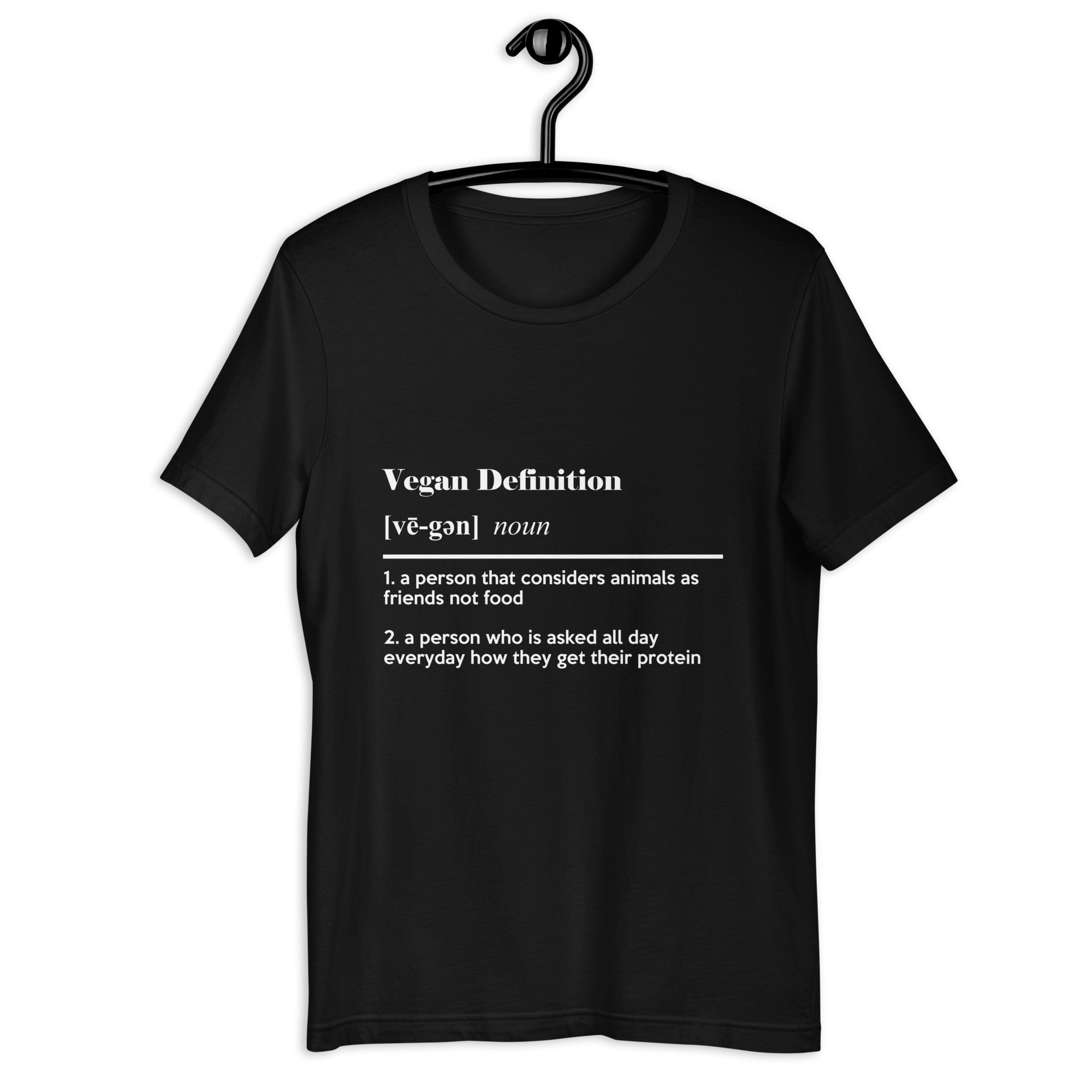 VEGAN DEFINITION UNISEX T-SHIRT