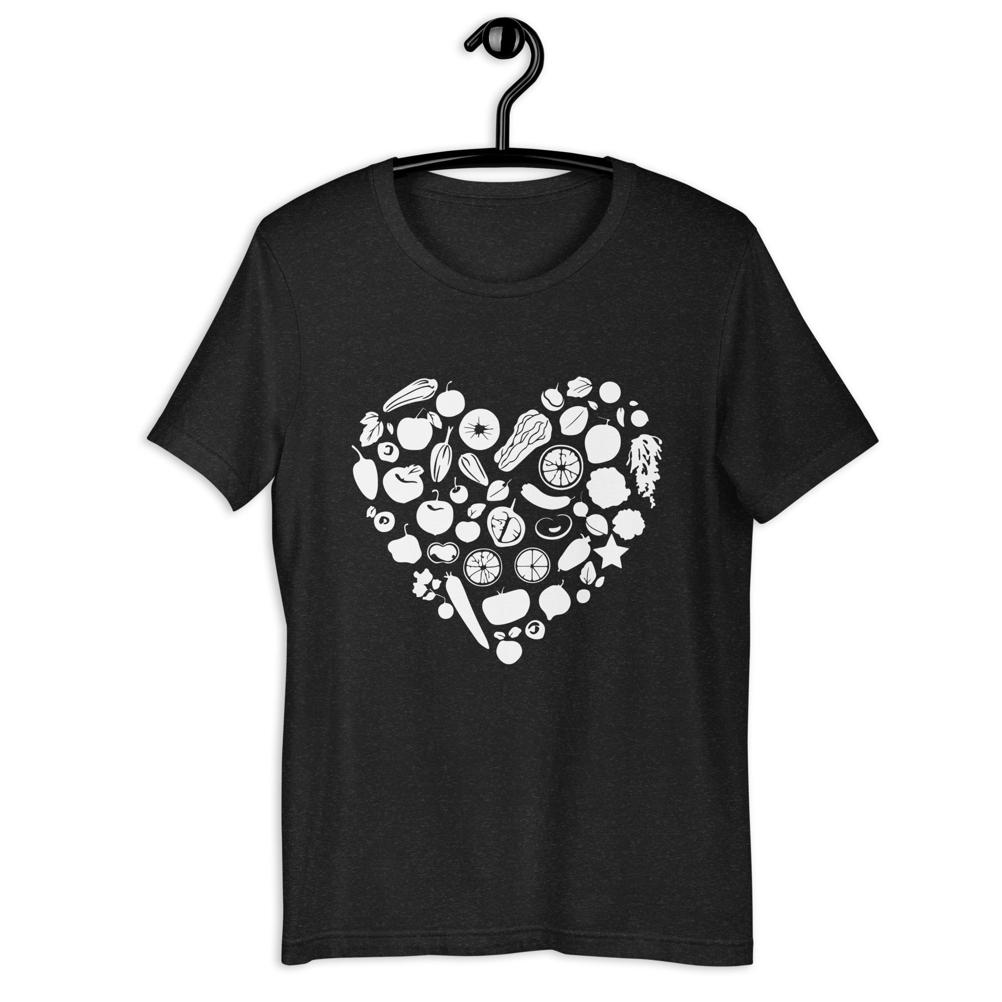 Vegan Heart Unisex t-shirt