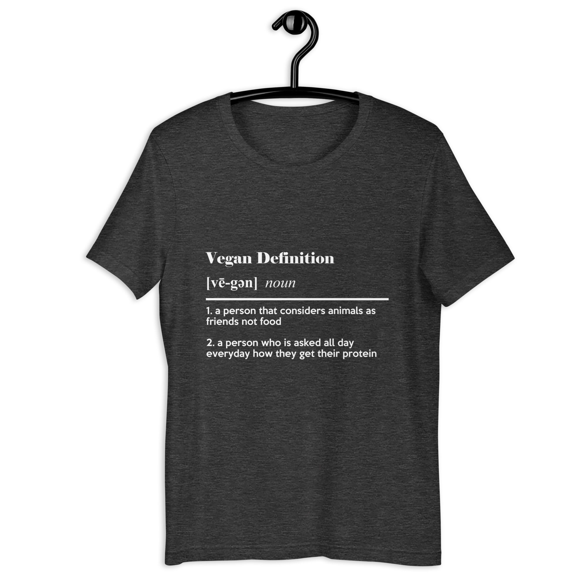 VEGAN DEFINITION UNISEX T-SHIRT