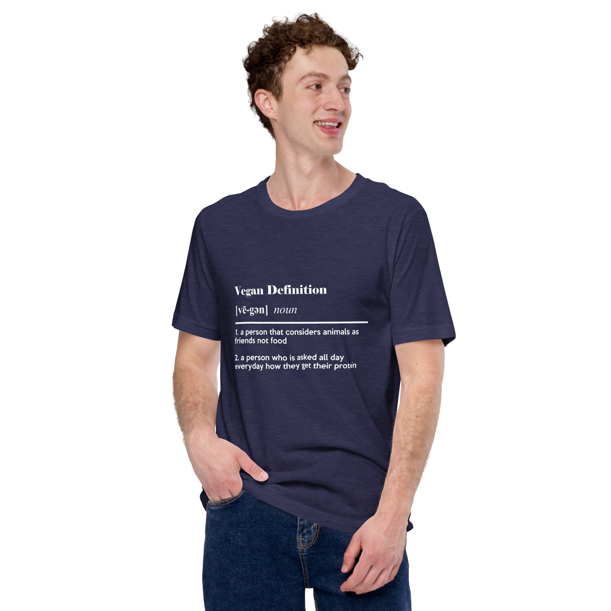 VEGAN DEFINITION UNISEX T-SHIRT