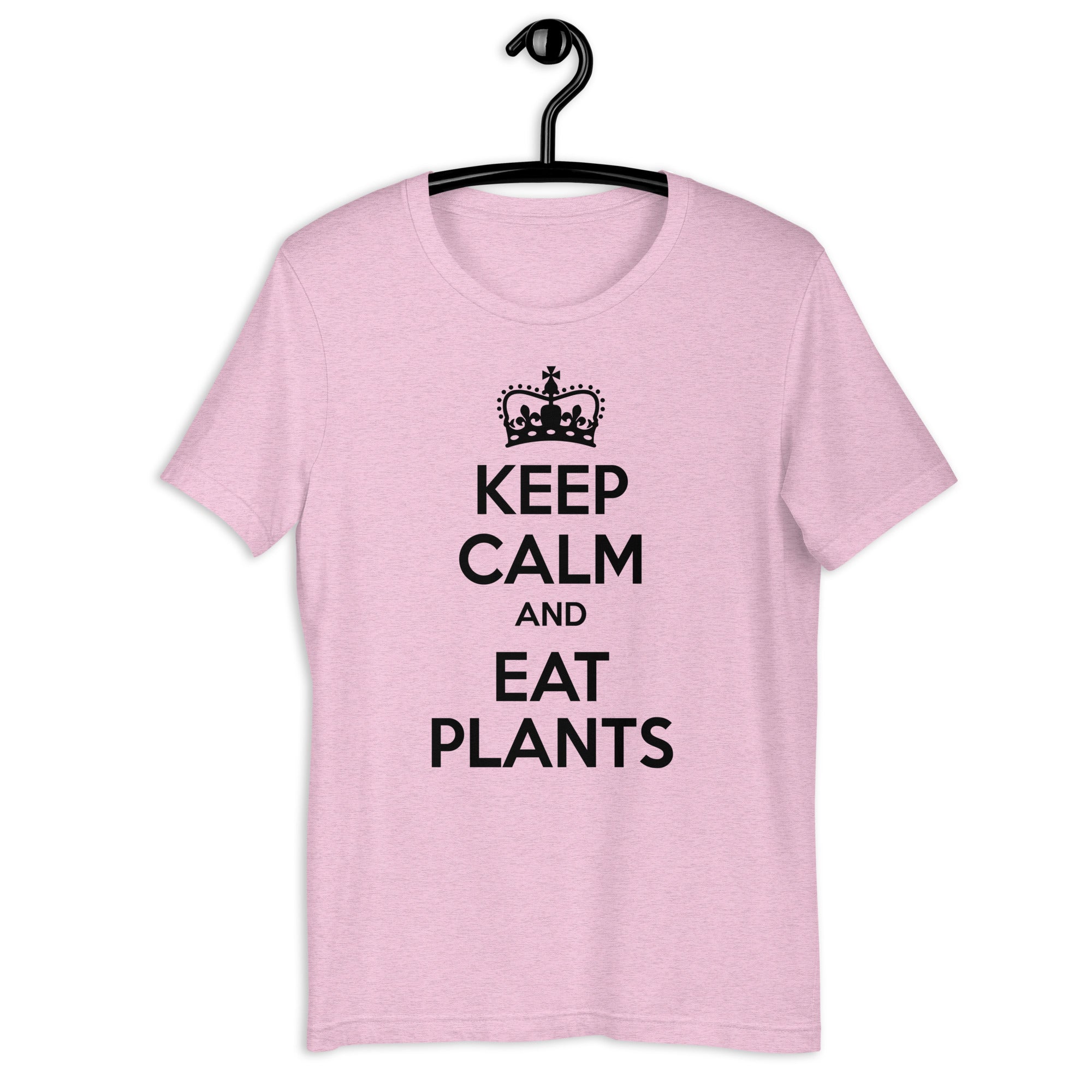Keep Calm Eat Plants Colored t-shirt