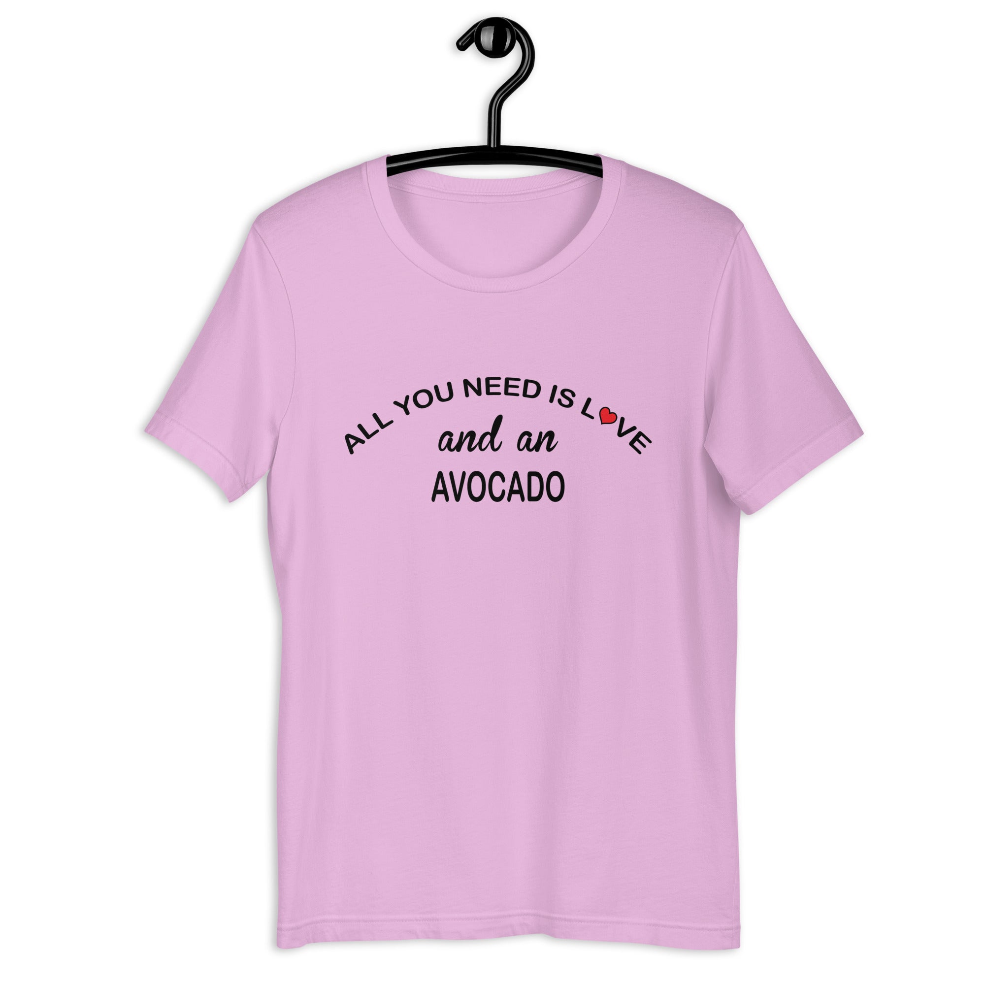 ALL YOU NEED IS LOVE...AVOCADO Colored t-shirt