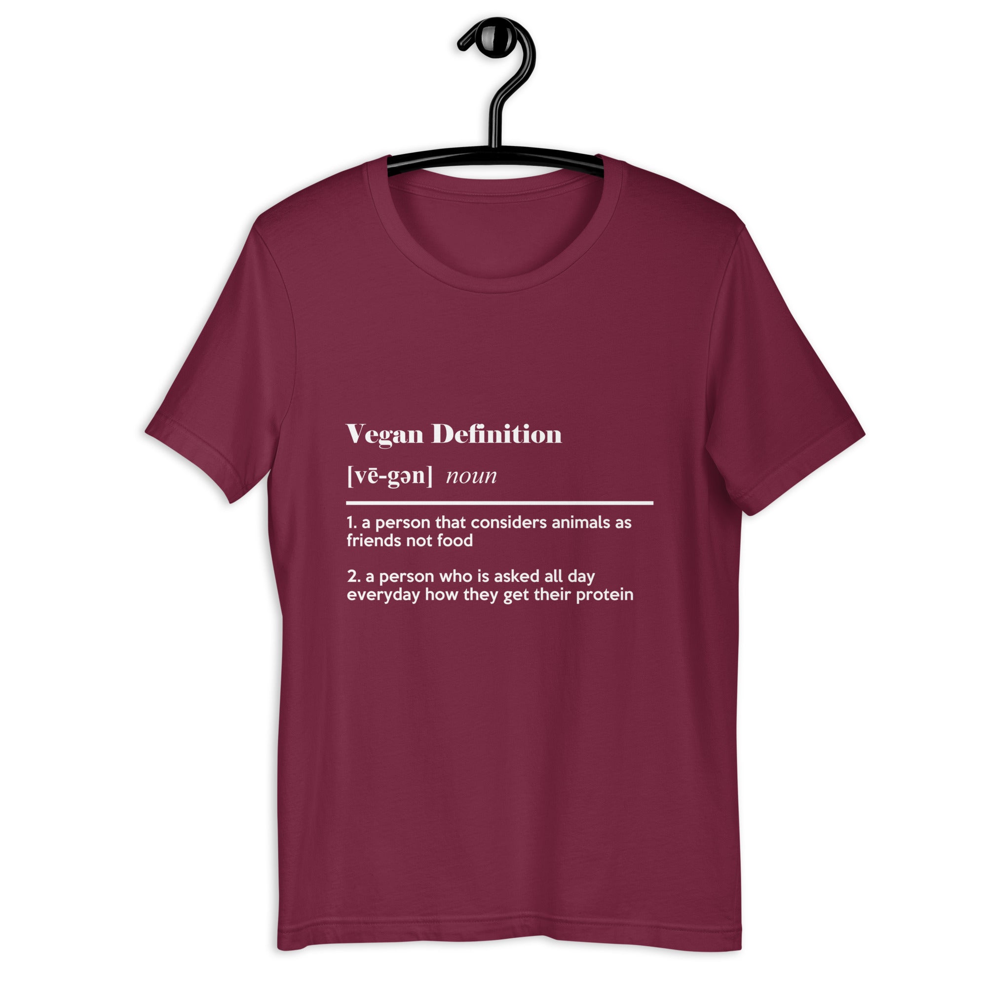 VEGAN DEFINITION UNISEX T-SHIRT