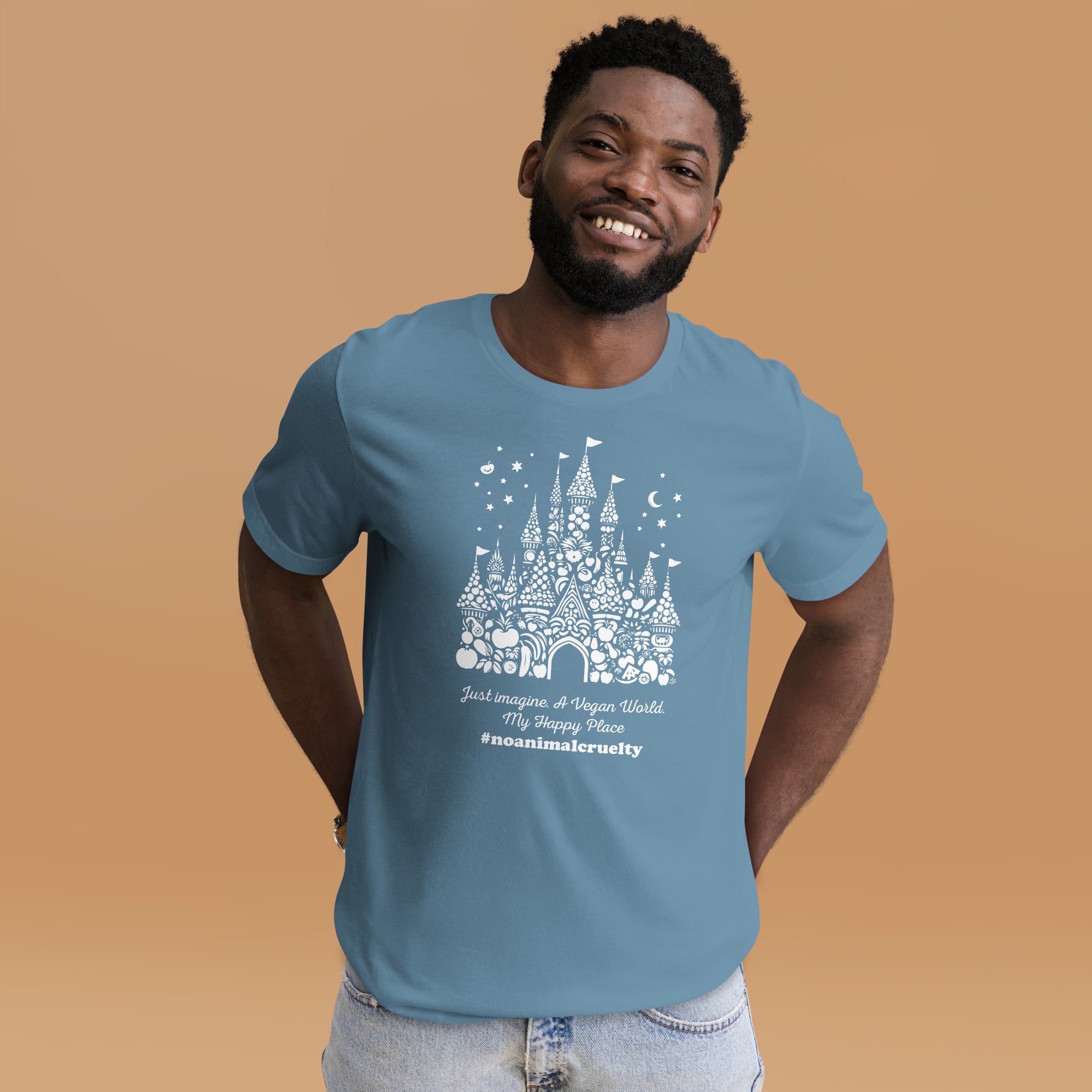 VEGAN WORLD UNISEX T-SHIRT