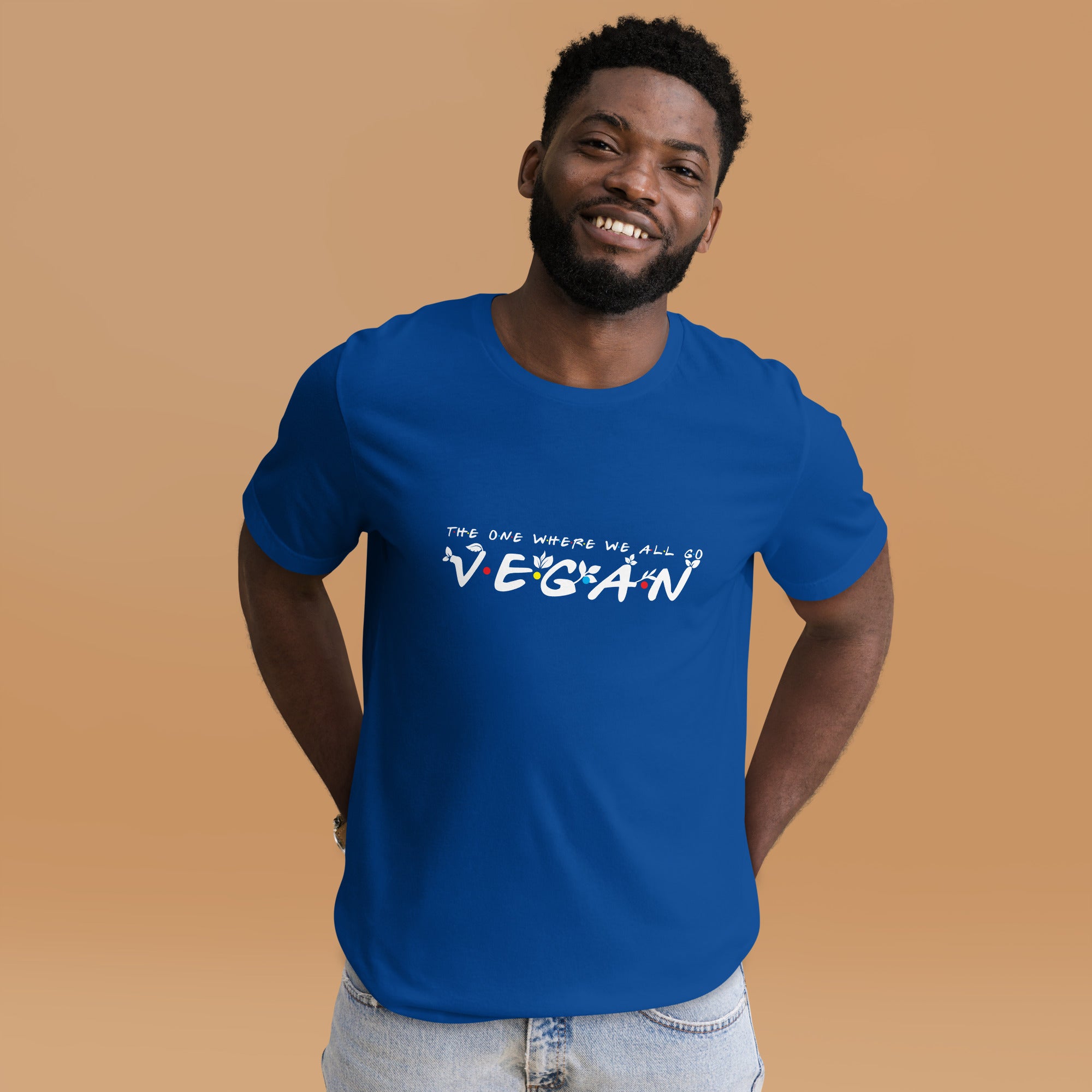THE ONE WHERE WE ALL GO VEGAN UNISEX T-SHIRT