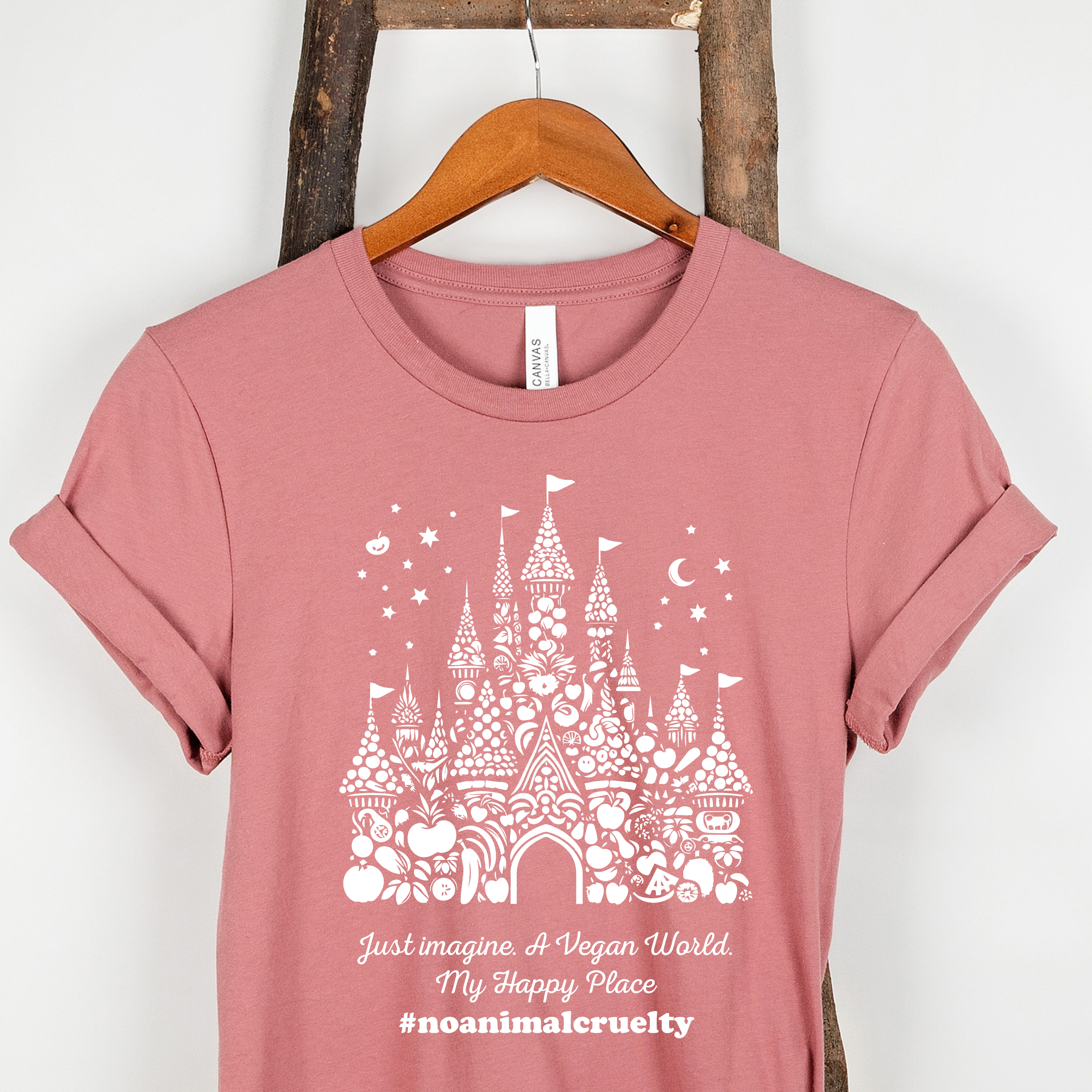 VEGAN WORLD UNISEX T-SHIRT