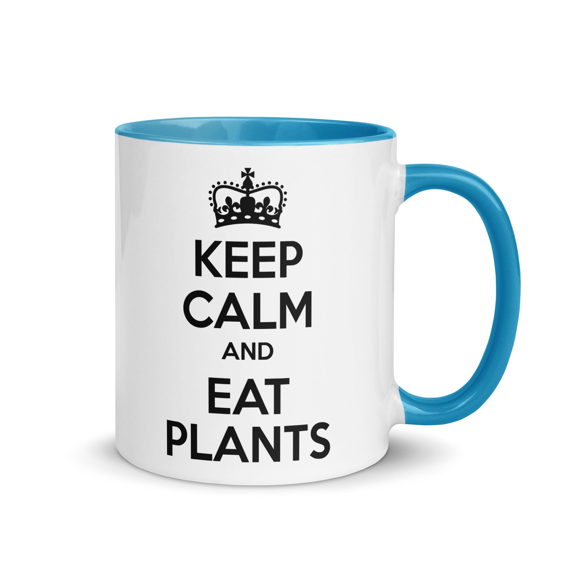 Keep Calm Eat Plants Mug