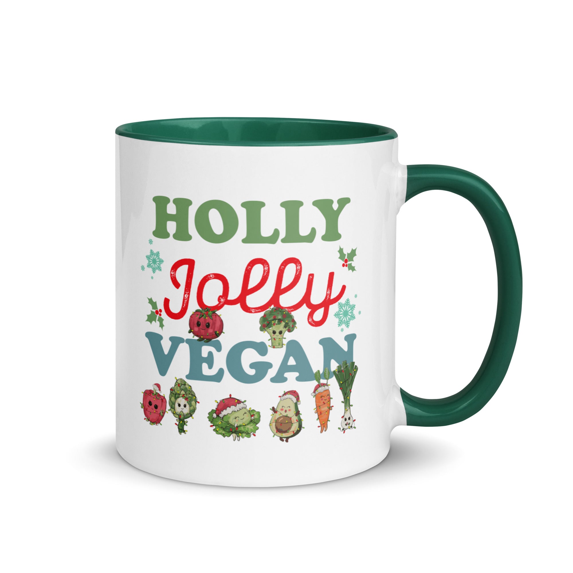 Holly Jolly Vegan Mug