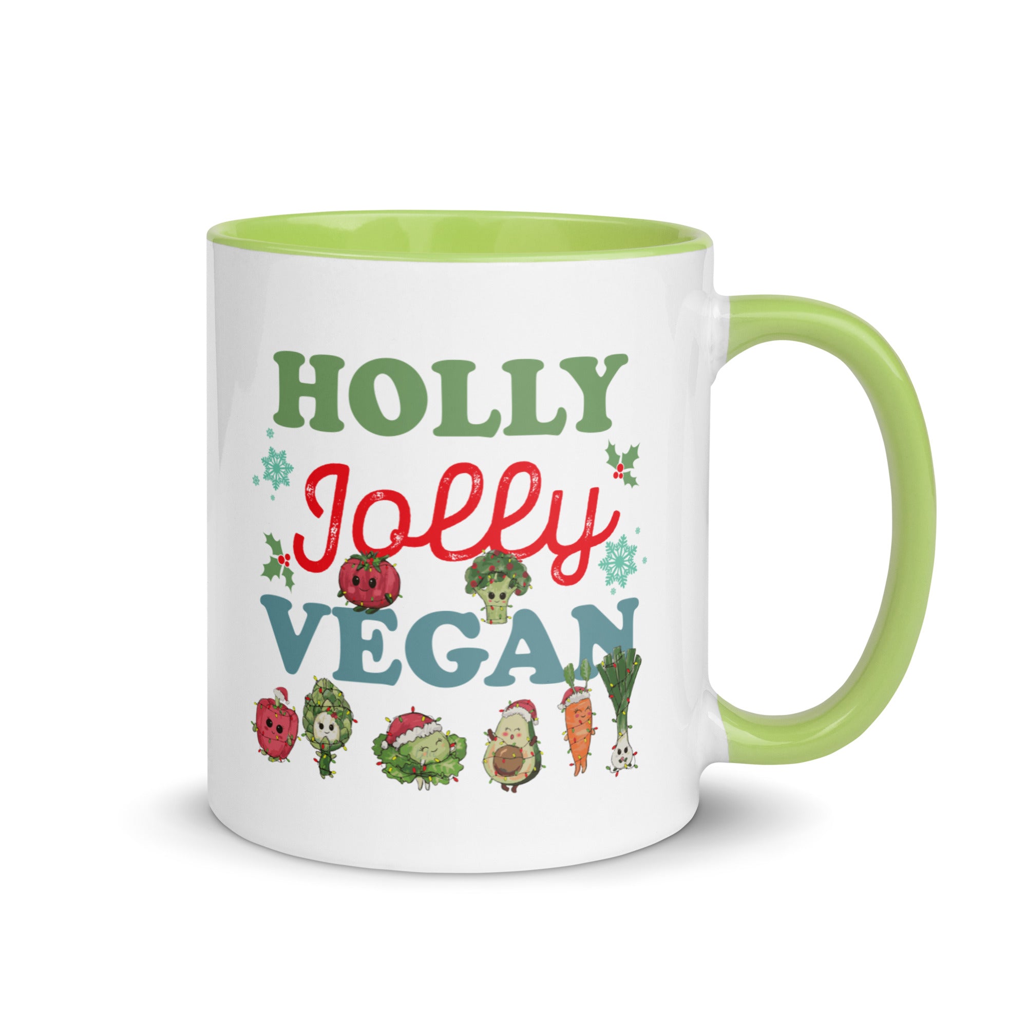 Holly Jolly Vegan Mug