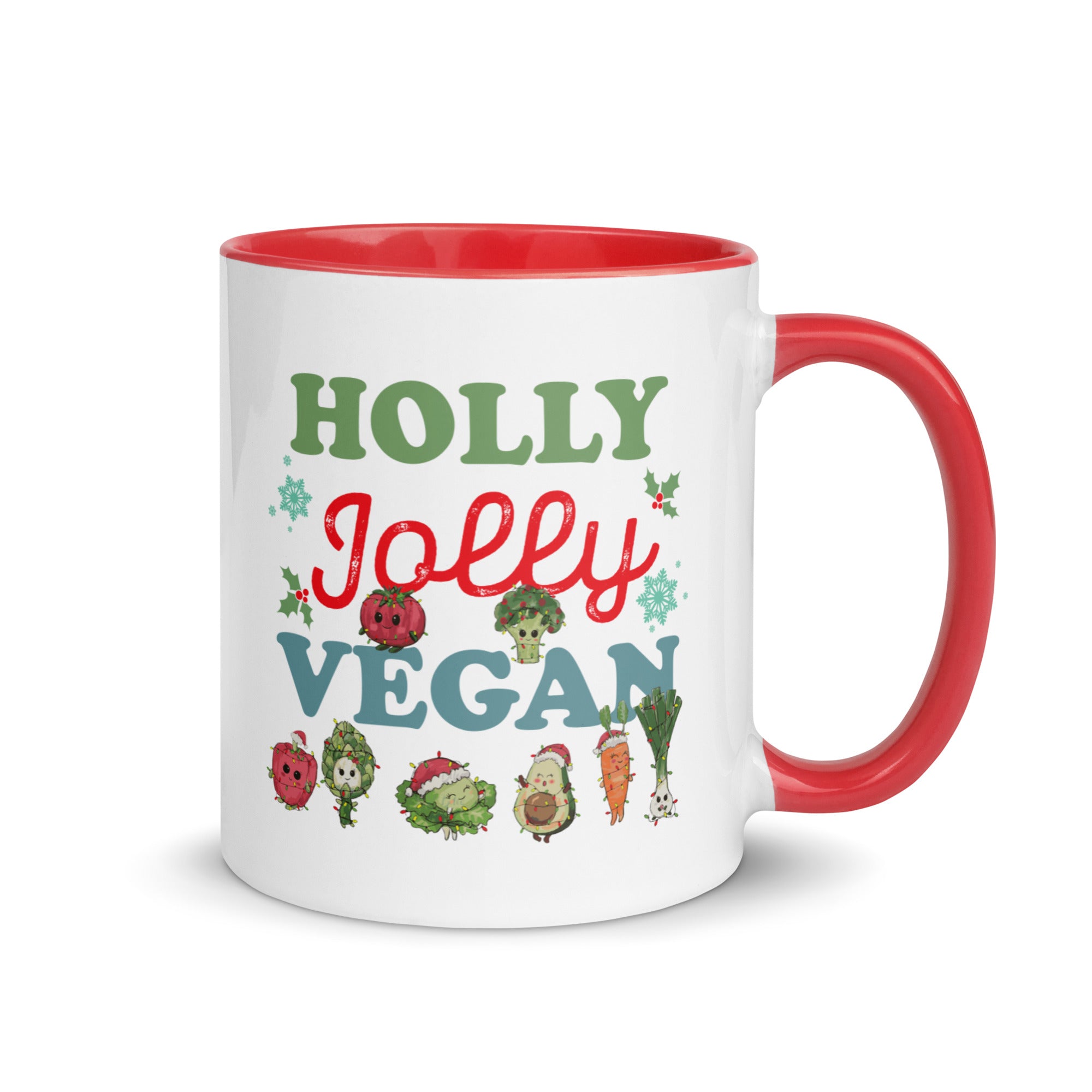 Holly Jolly Vegan Mug