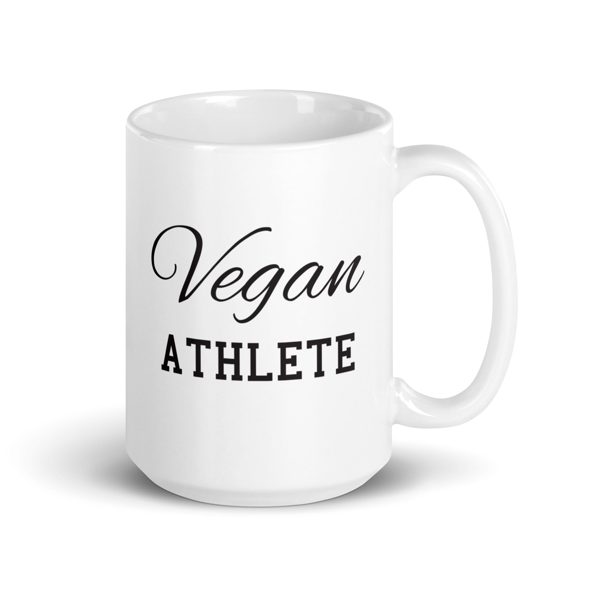 VEGAN ATHLETE White glossy mug