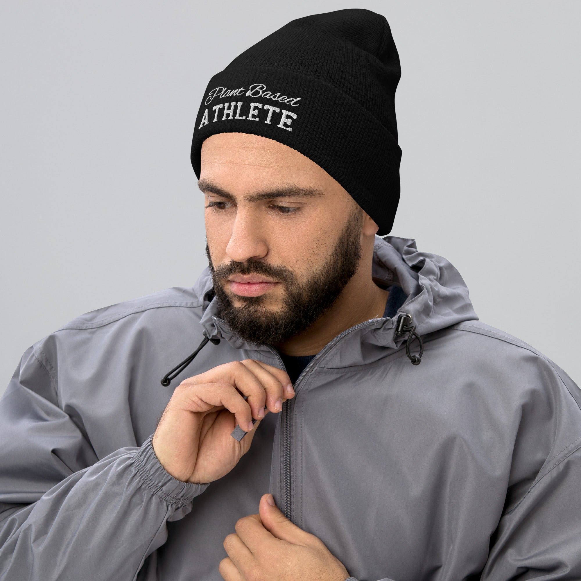 Plant Based Athlete Cuffed Beanie