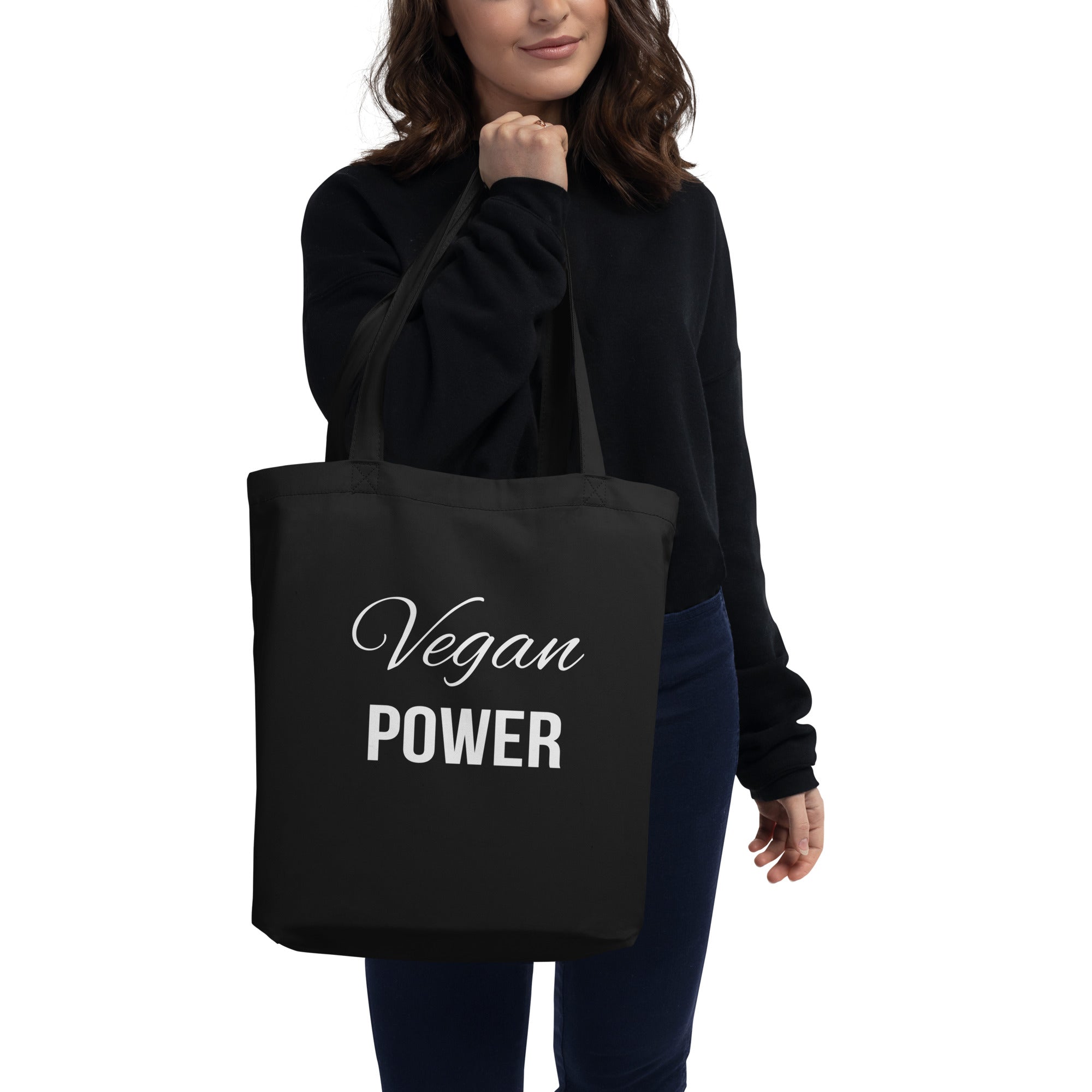 VEGAN POWER Eco Tote Bag