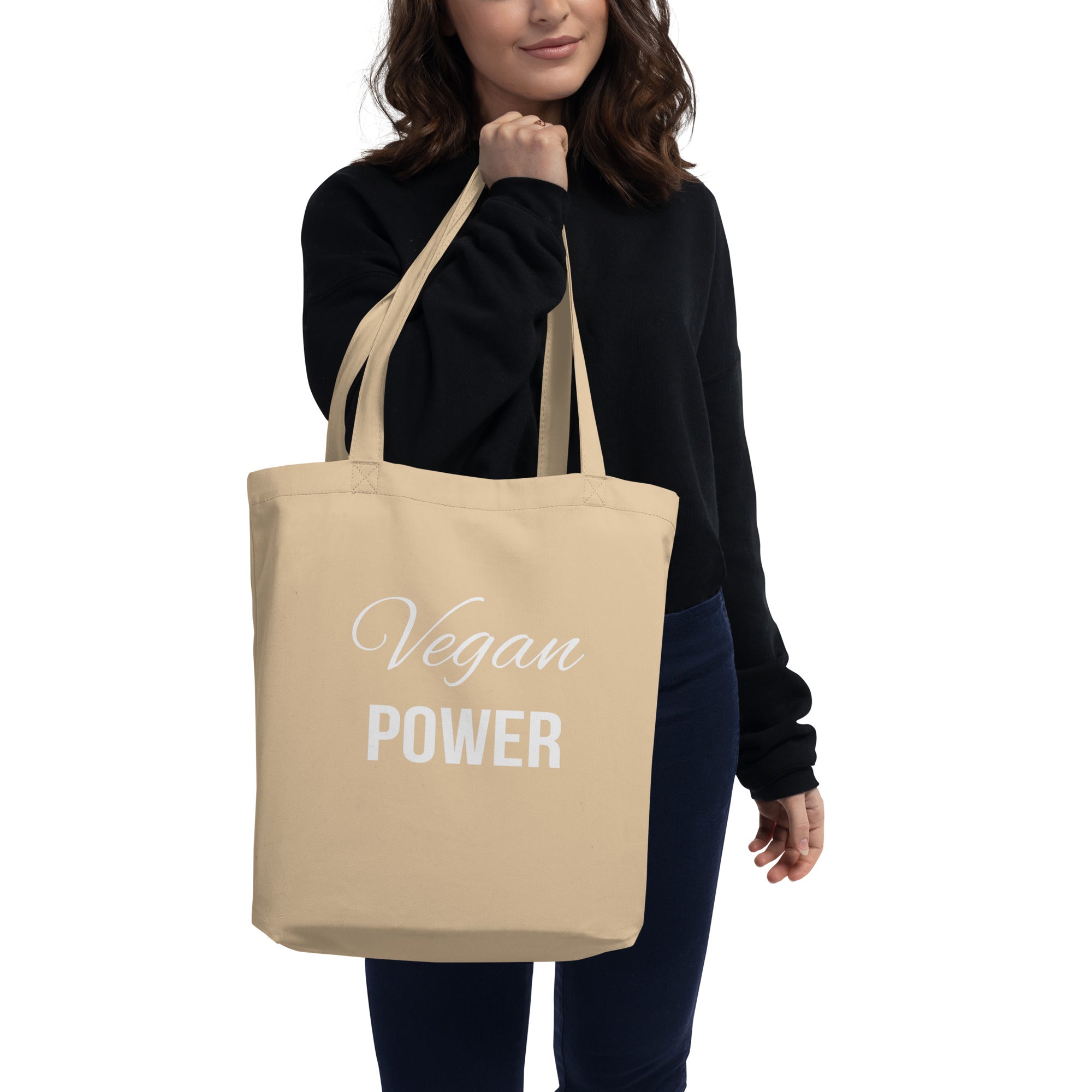VEGAN POWER Eco Tote Bag