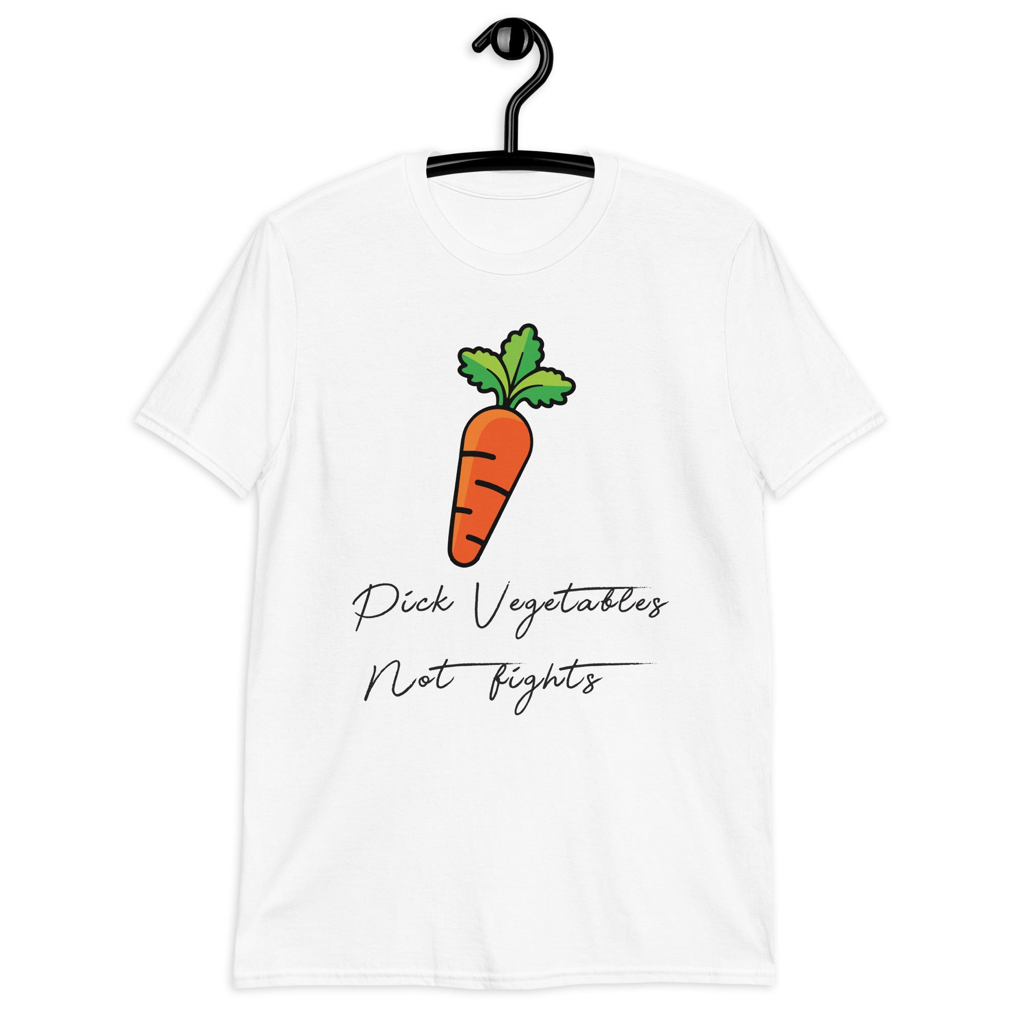 PICK VEGETABLES NOT FIGHTS Short-Sleeve T-Shirt