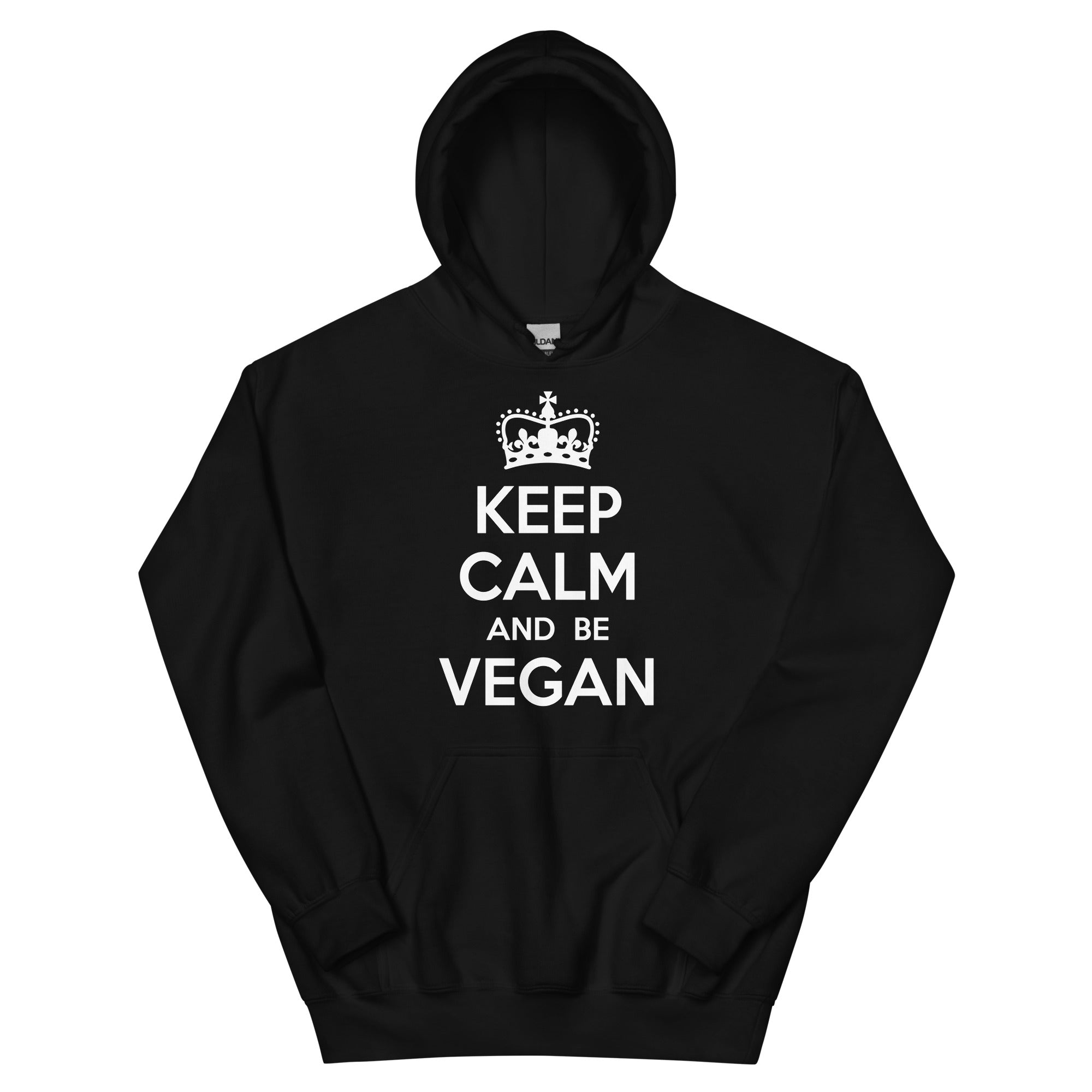 KEEP CALM BE VEGAN Hoodie