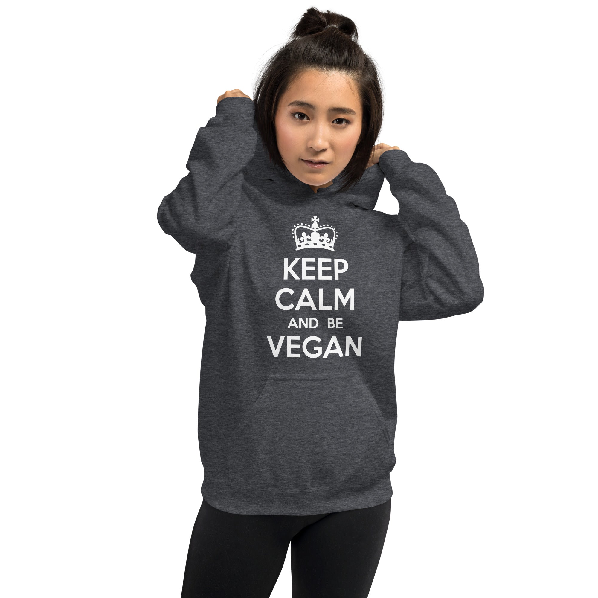 KEEP CALM BE VEGAN Hoodie