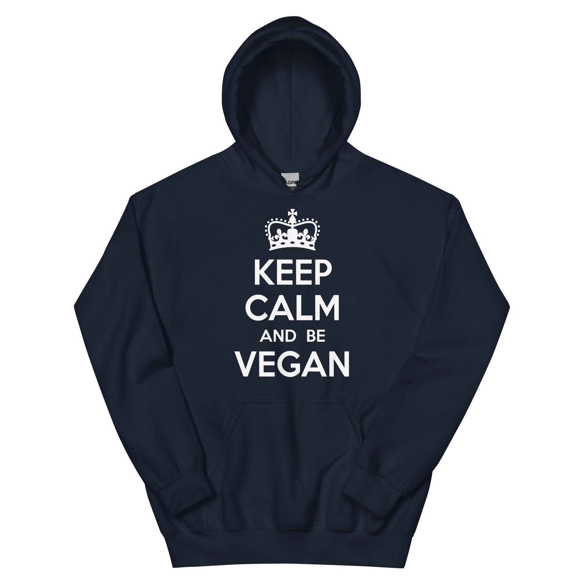 KEEP CALM BE VEGAN Hoodie