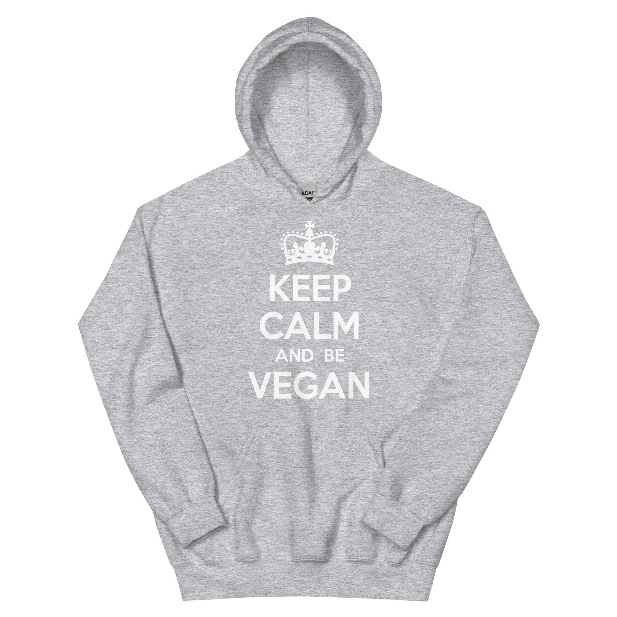 KEEP CALM BE VEGAN Hoodie