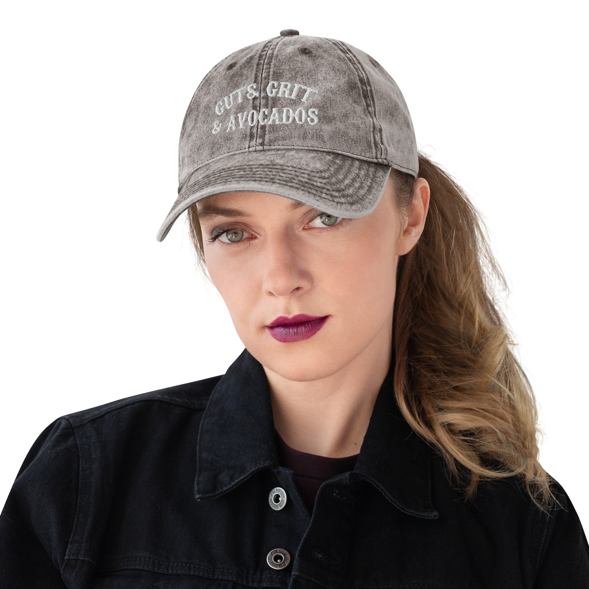 GUTS GRIT AND AVOCADO unisex Cap