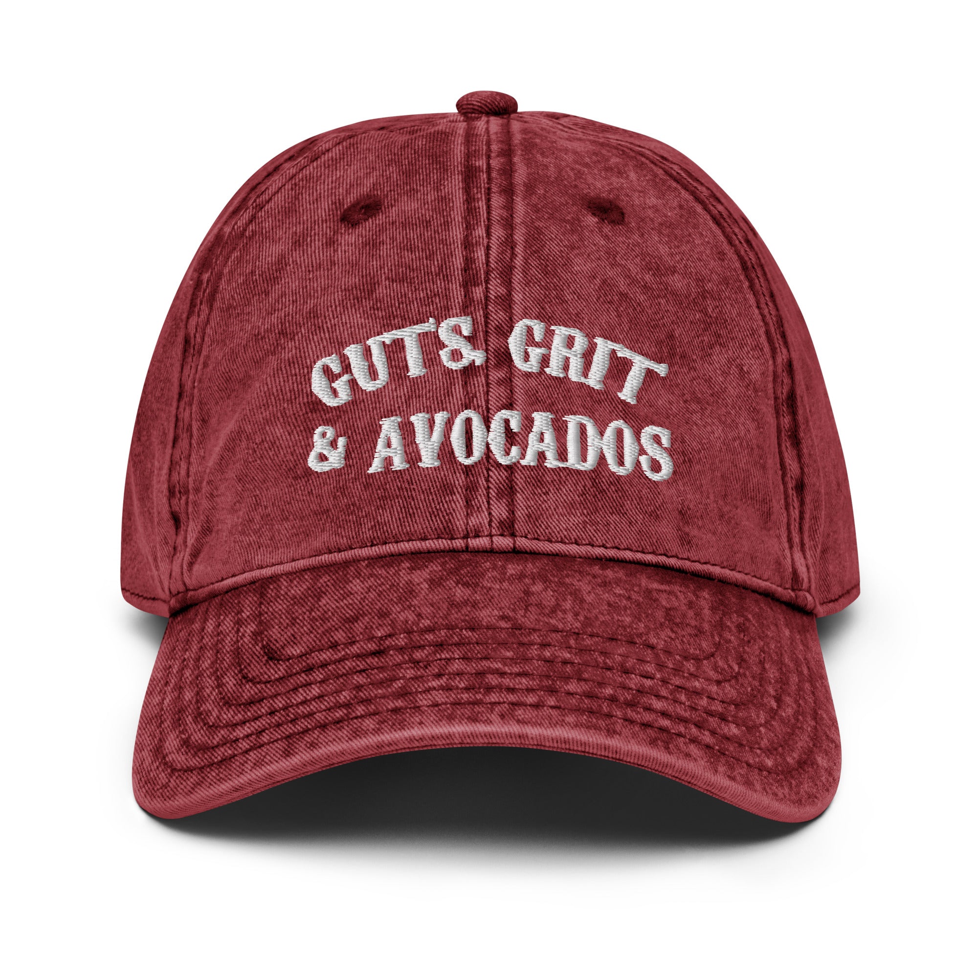 GUTS GRIT AND AVOCADO unisex Cap