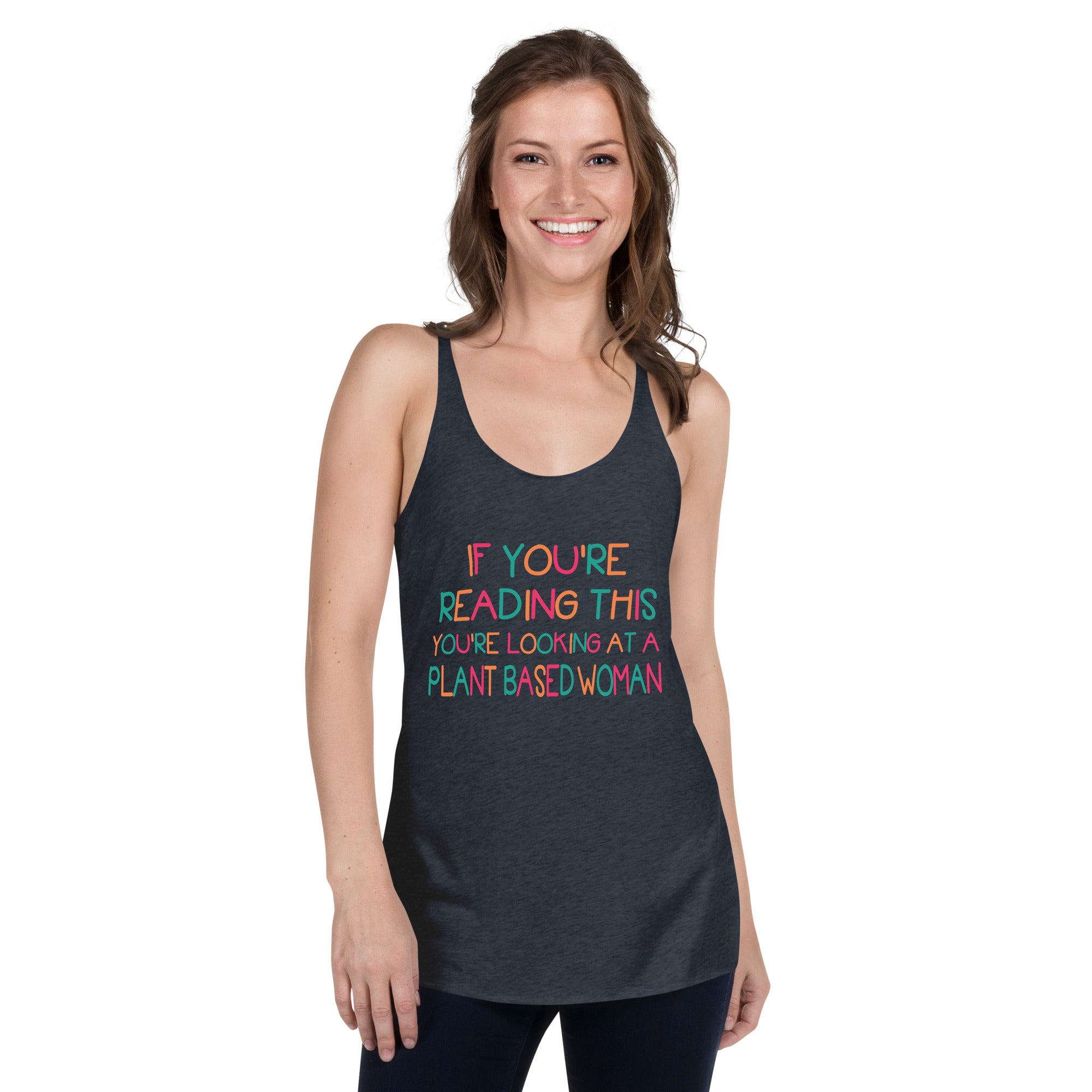 PLANT BASED WOMEN Racerback Tank