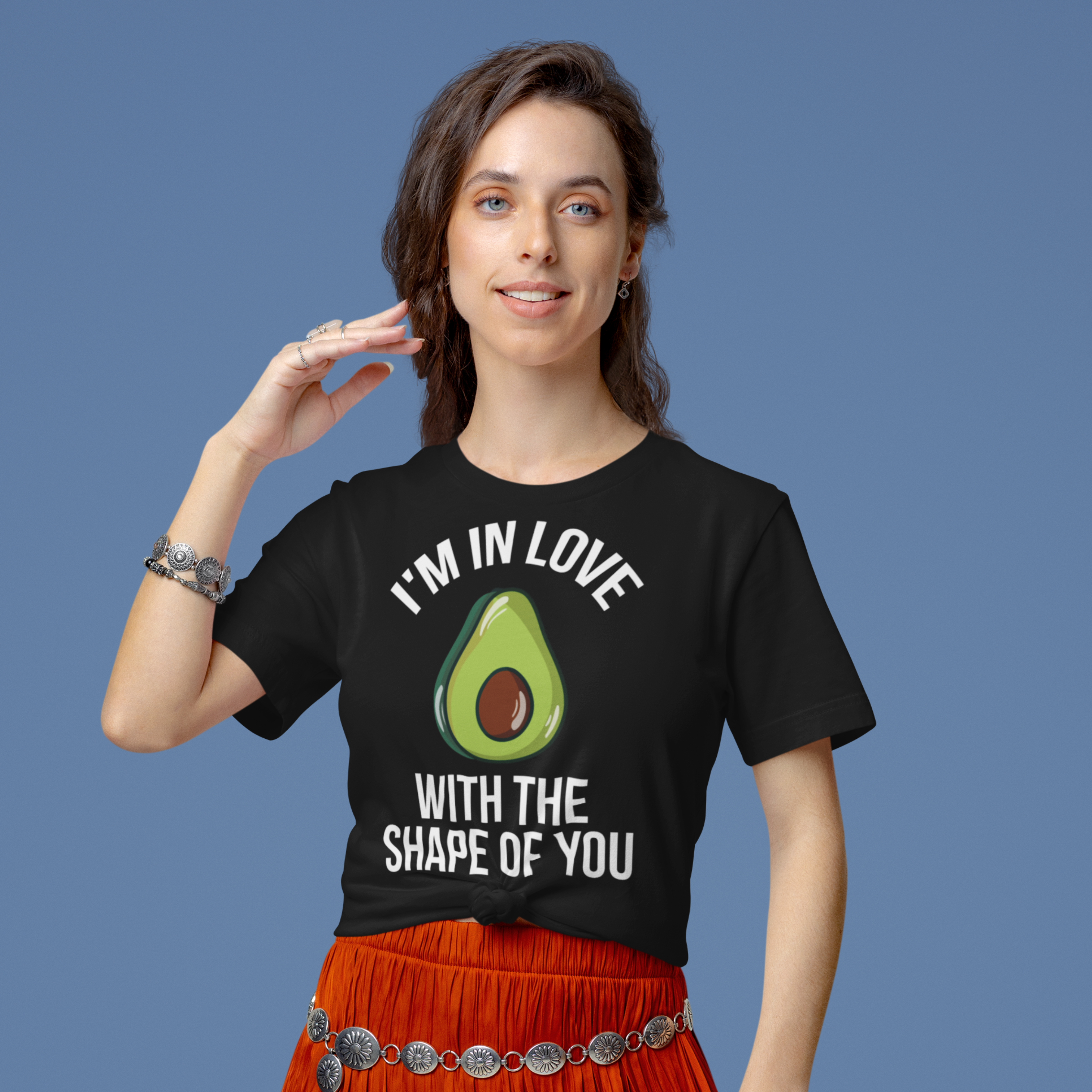 I'm In Love With The Shape Of You Avocado Unisex T-Shirt